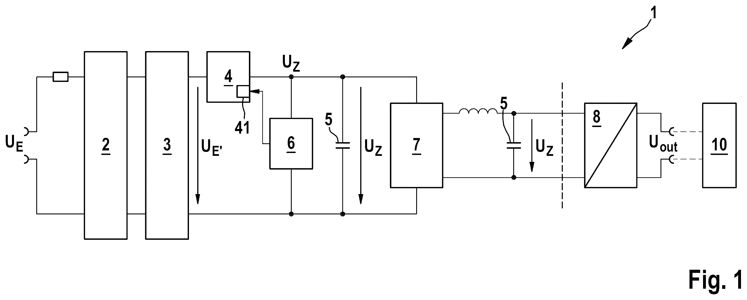Patent US12597777 Figure 1 – Power supply unit for explosion-proof applications