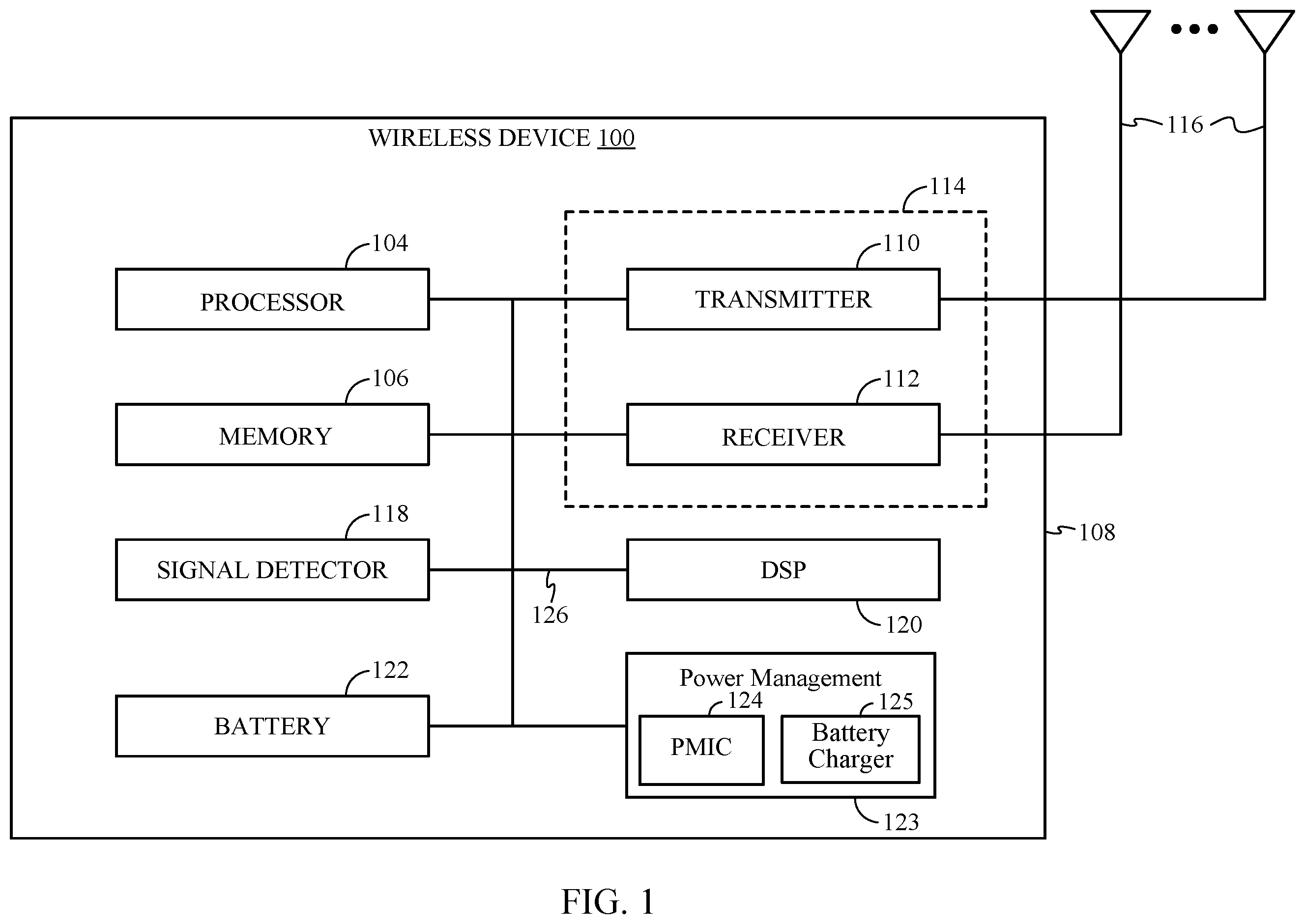 Patent US12597784 Figure 1 – Power supply circuit with short circuit protection