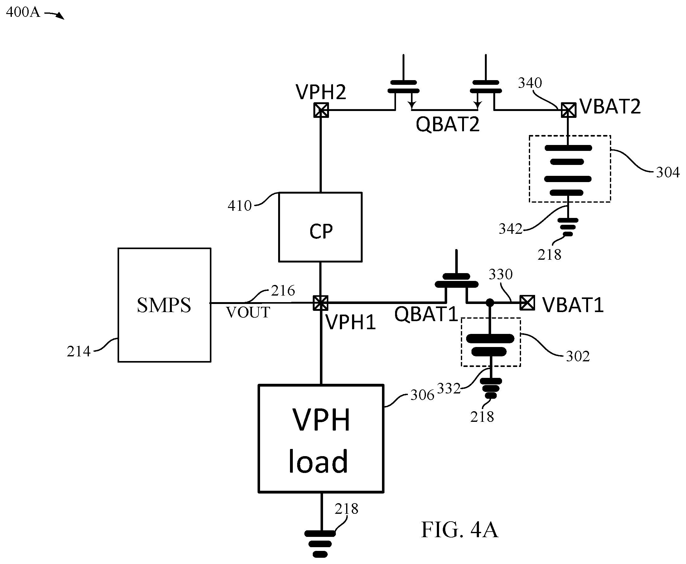 Patent US12597784 Figure 5 – Power supply circuit with short circuit protection