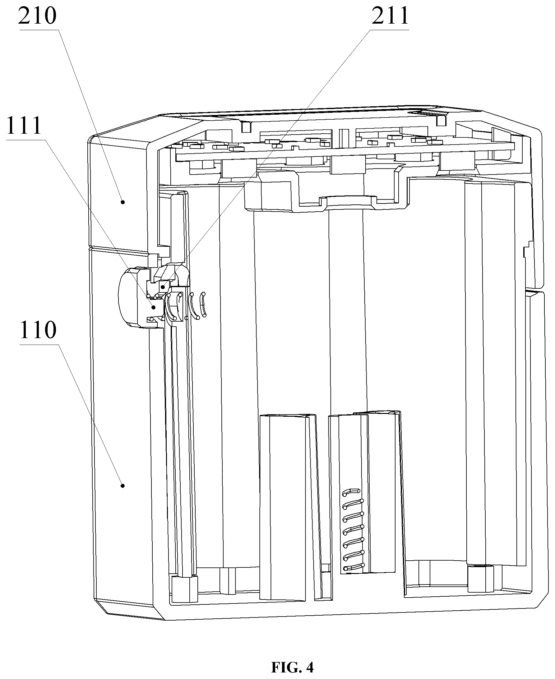 Patent US12597791 Figure 4 – Battery charger