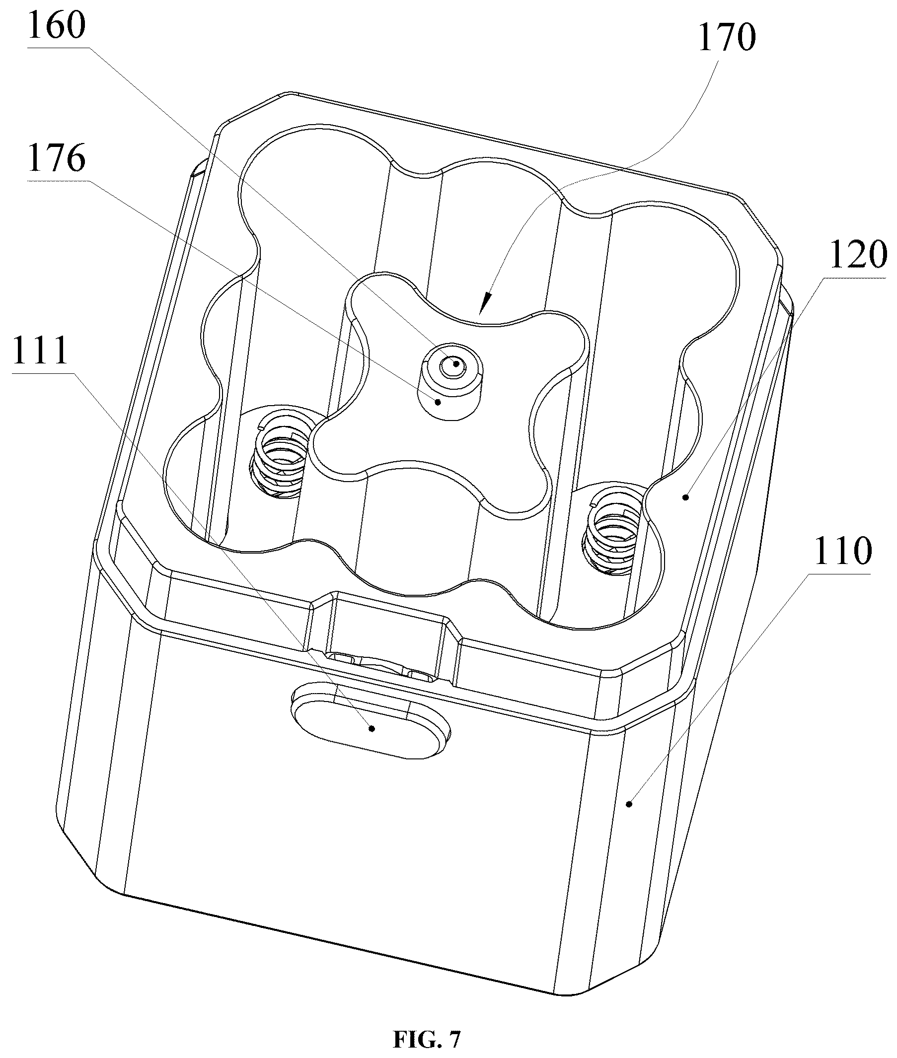 Patent US12597791 Figure 7 – Battery charger