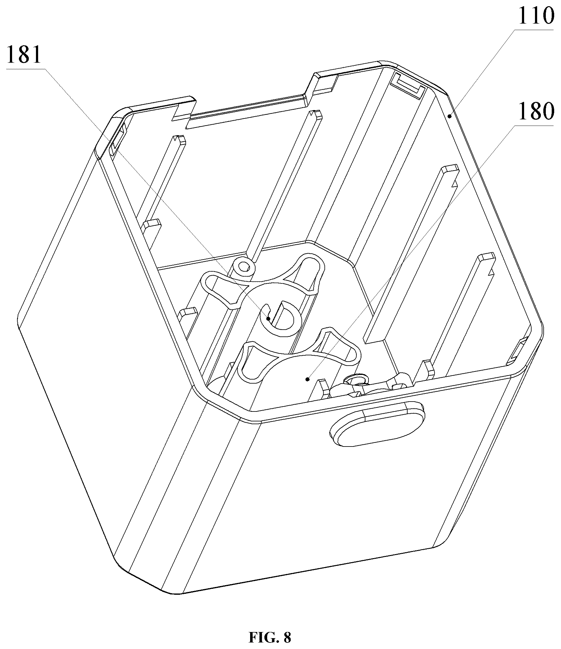 Patent US12597791 Figure 8 – Battery charger