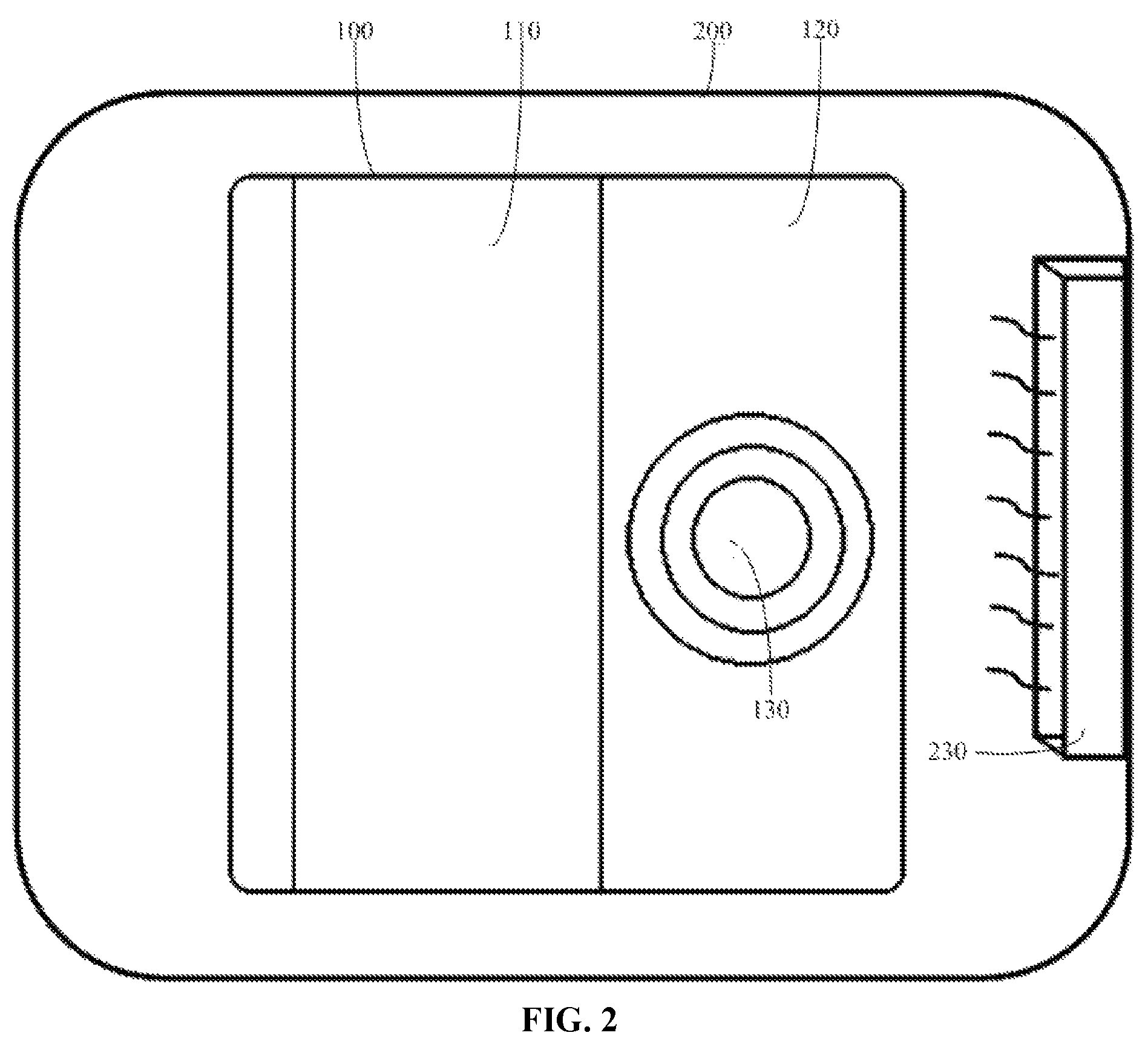 Patent US12597802 Figure 2 – Electronic device system and control method thereof, and control apparatus of electronic device for temperature control