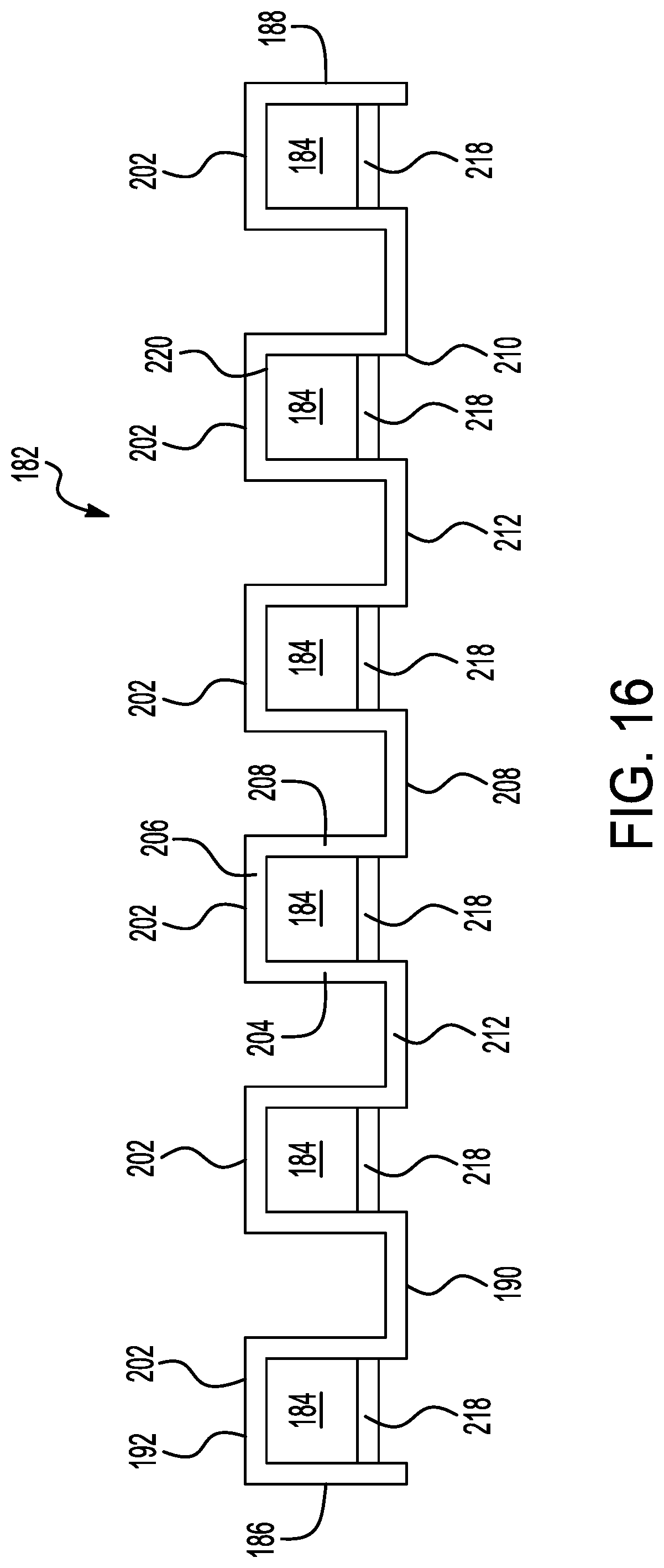 Patent US12597813 Figure 10 – Electric motor with coolant flow at stator slots