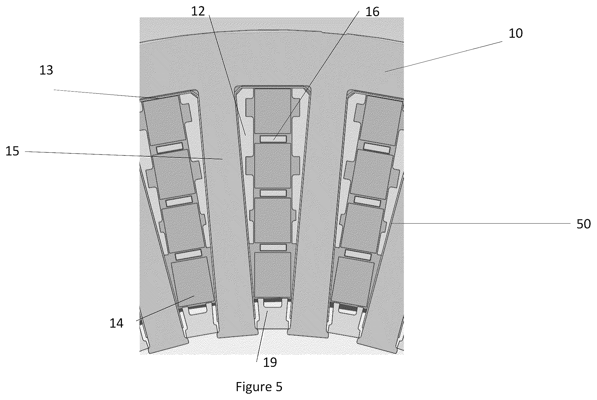 Patent US12597822 Figure 5 – Stator assembly