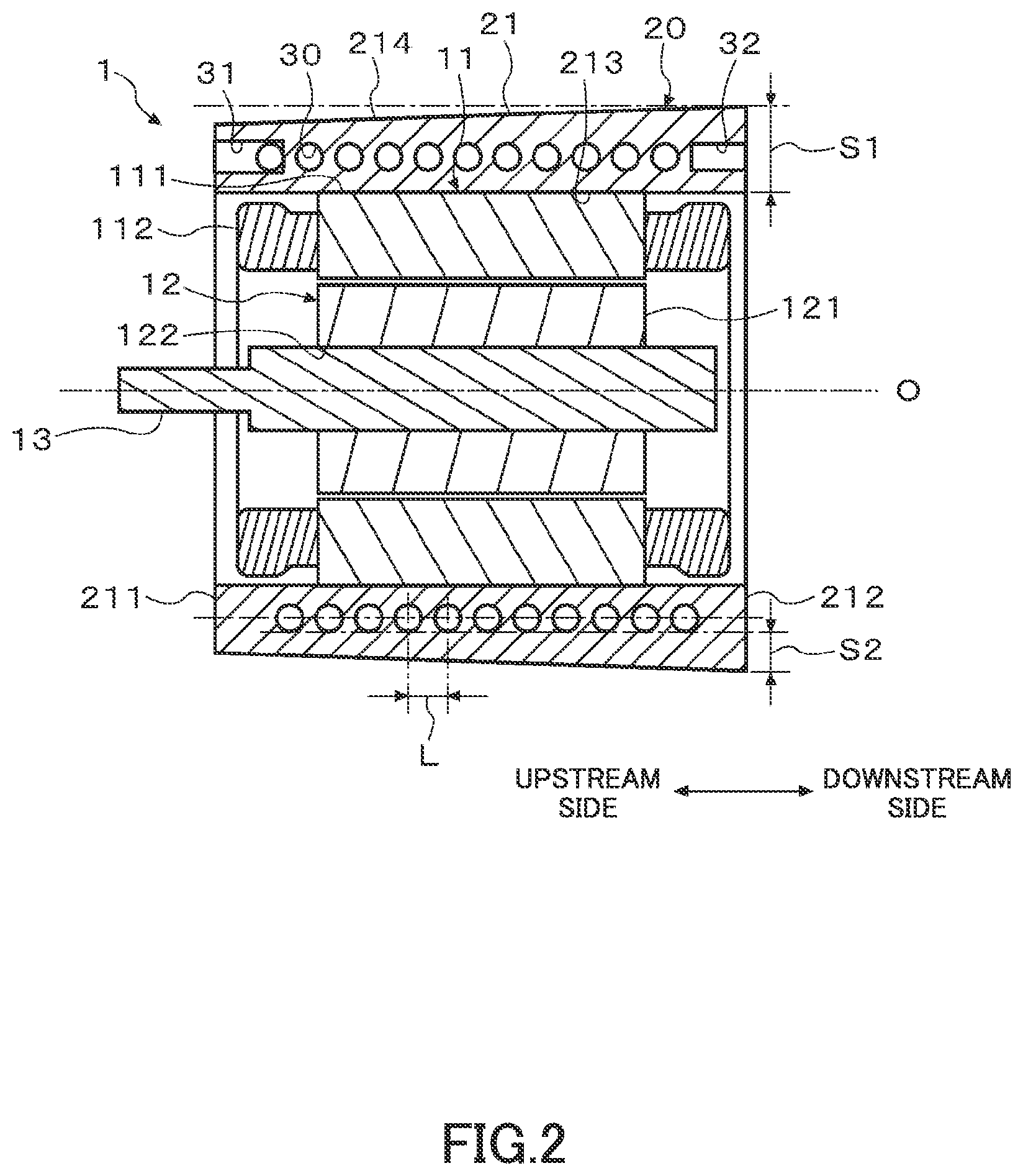 Patent US12597824 Figure 2 – Rotating electric machine case and rotating electric machine