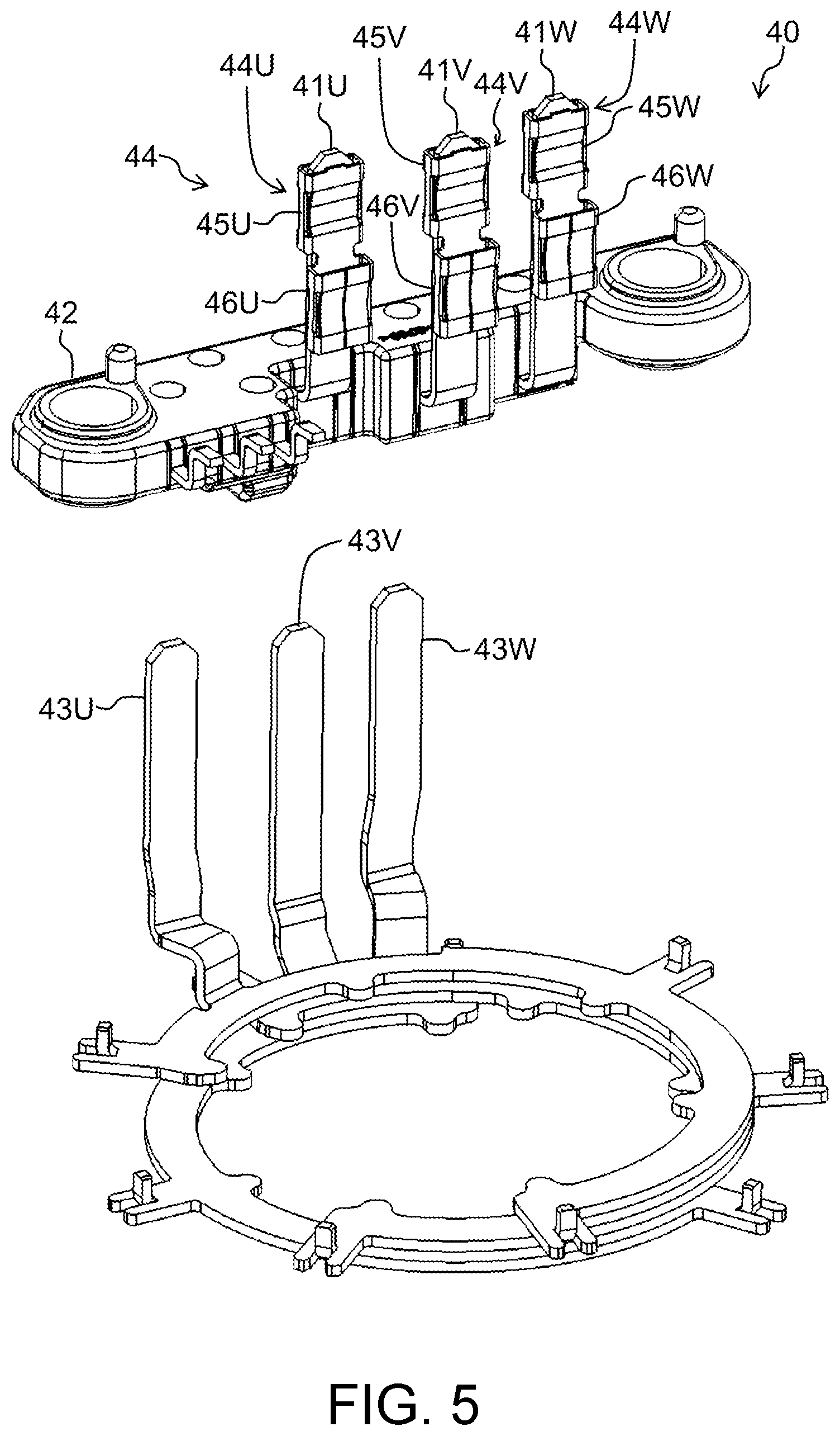 Patent US12597827 Figure 5 – Control device, motor device, and oil pump device