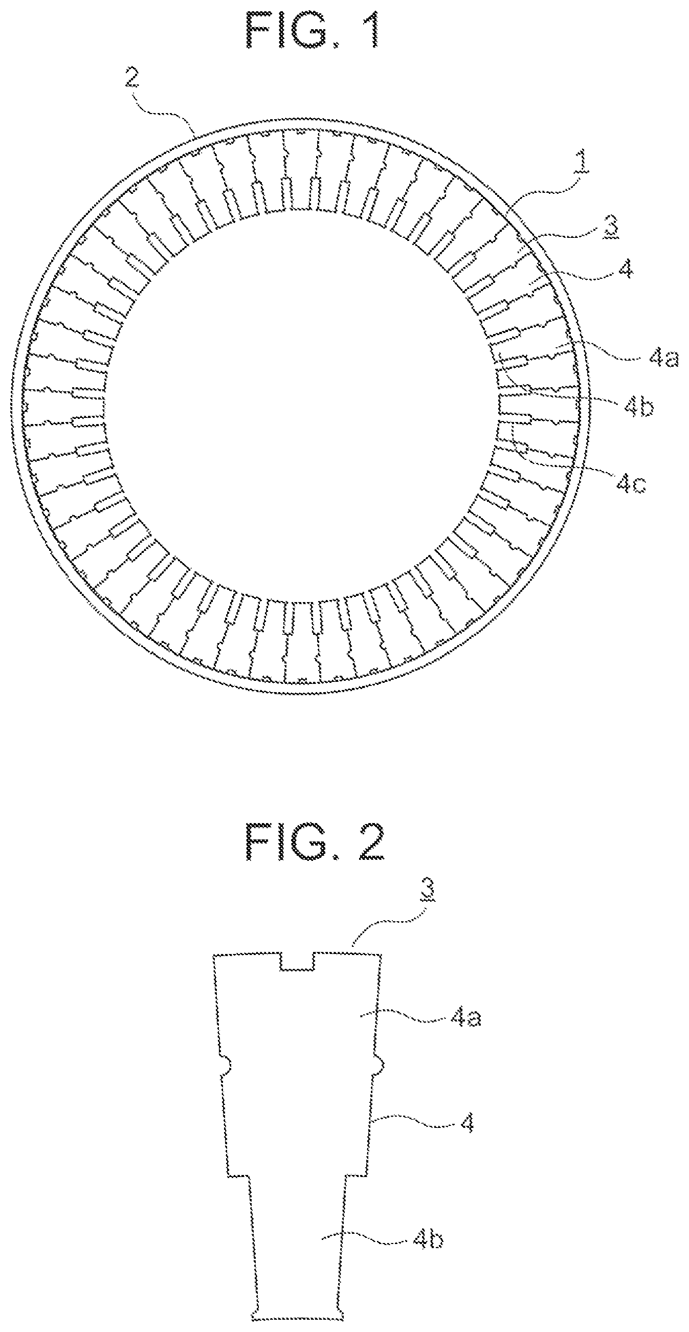 Patent US12597832 Figure 1 – Method for laminated core of rotating electric machine