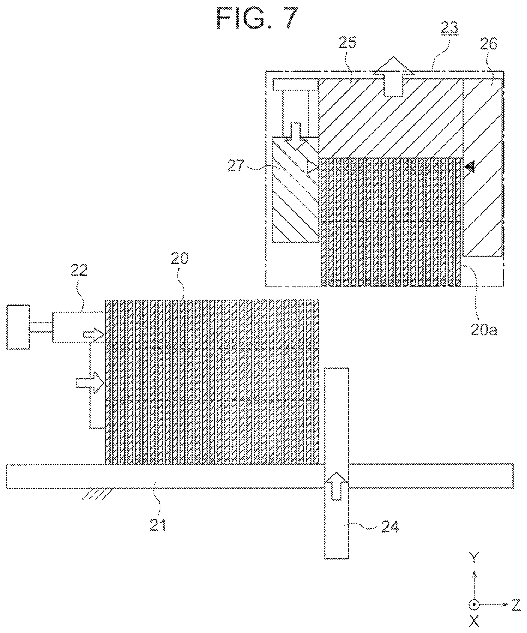 Patent US12597832 Figure 5 – Method for laminated core of rotating electric machine