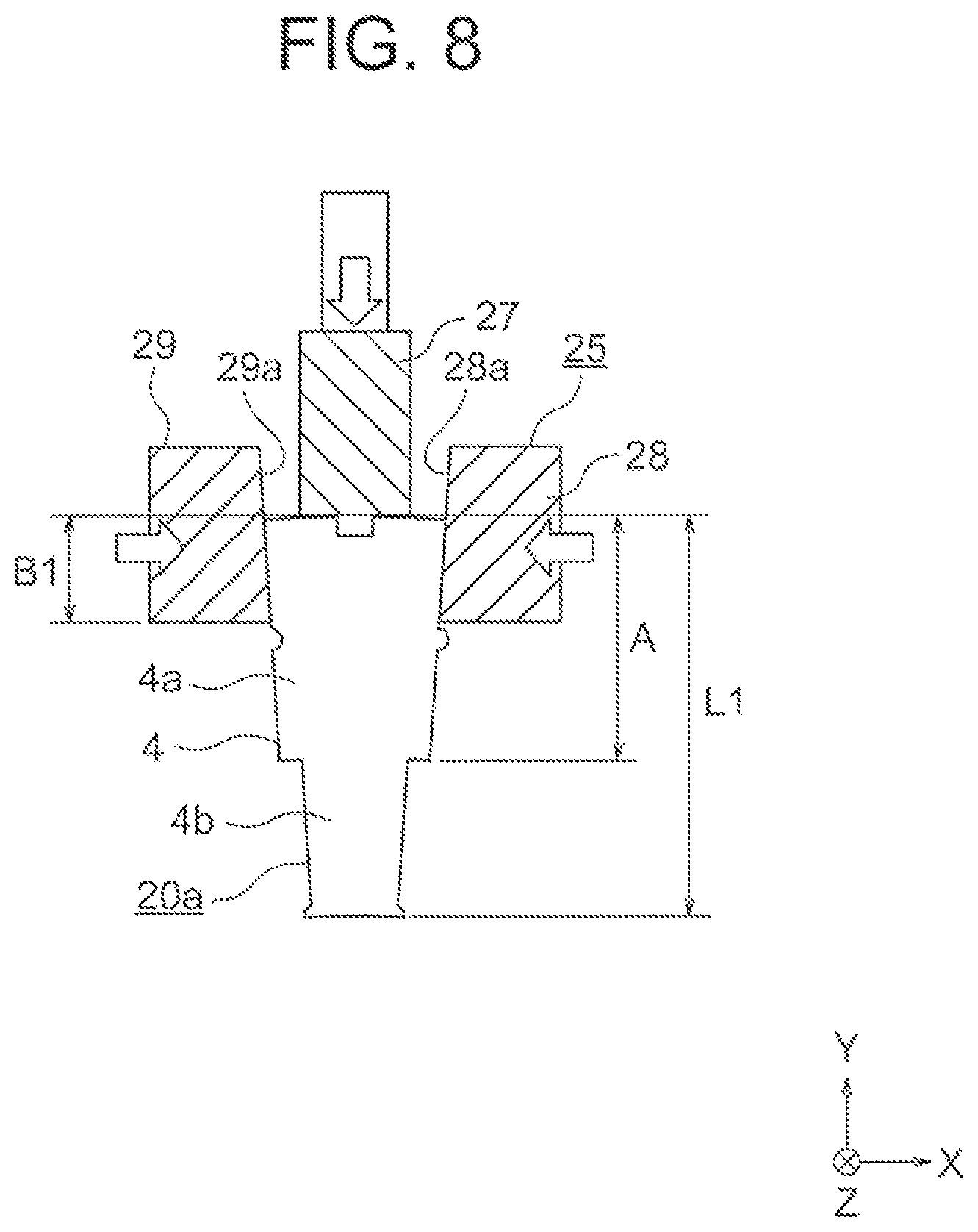 Patent US12597832 Figure 6 – Method for laminated core of rotating electric machine