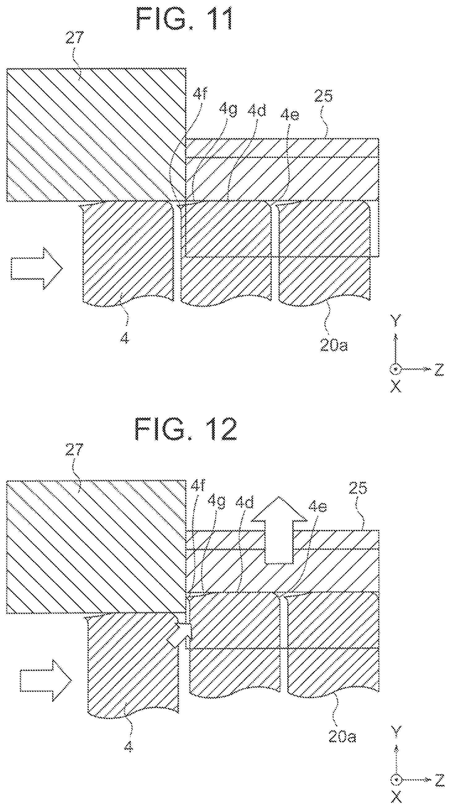 Patent US12597832 Figure 8 – Method for laminated core of rotating electric machine