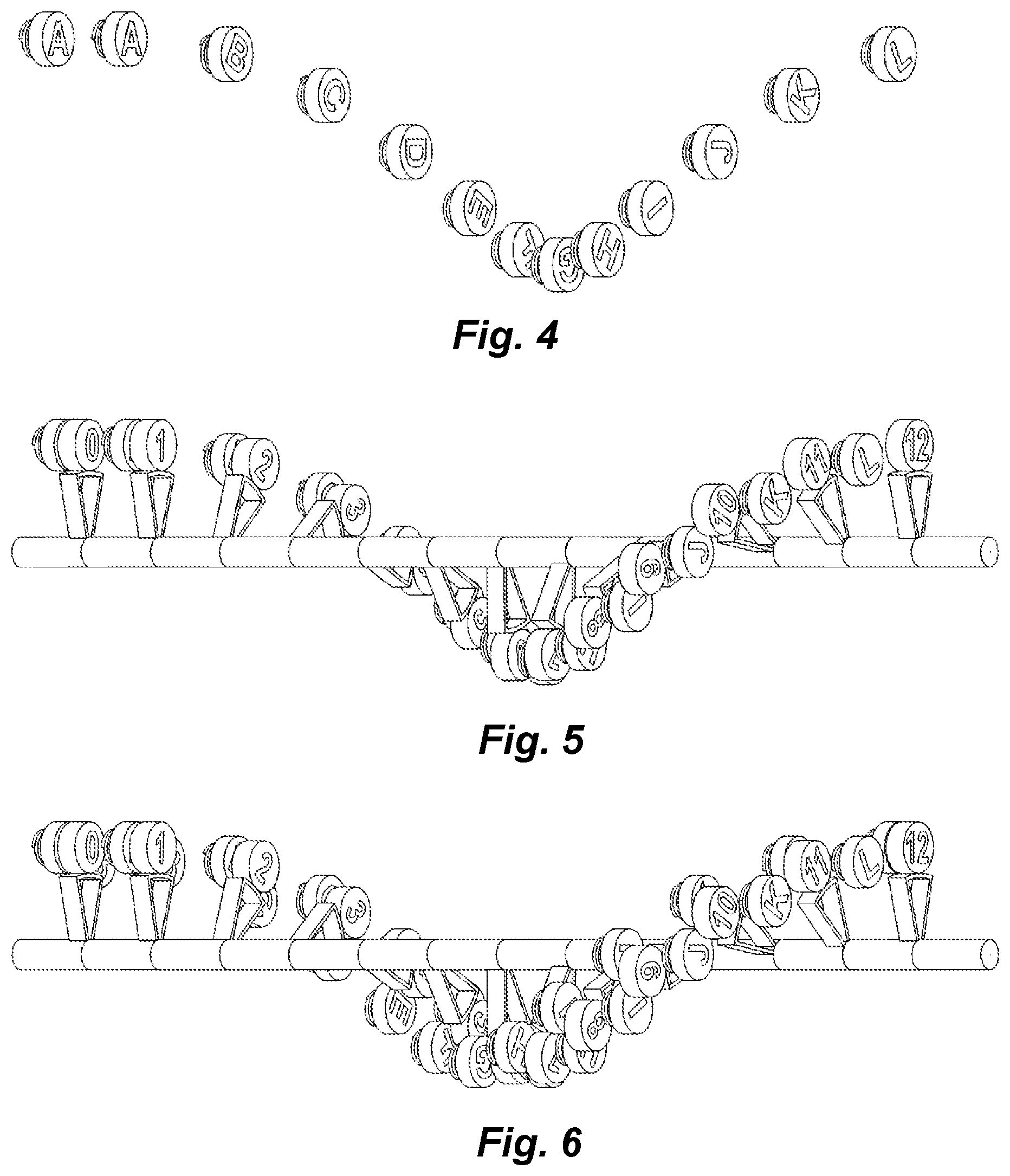 Patent US12597838 Figure 2 – Generator with minimal to non-existent rotation resistance through controlled attractions among all magnets and iron cores