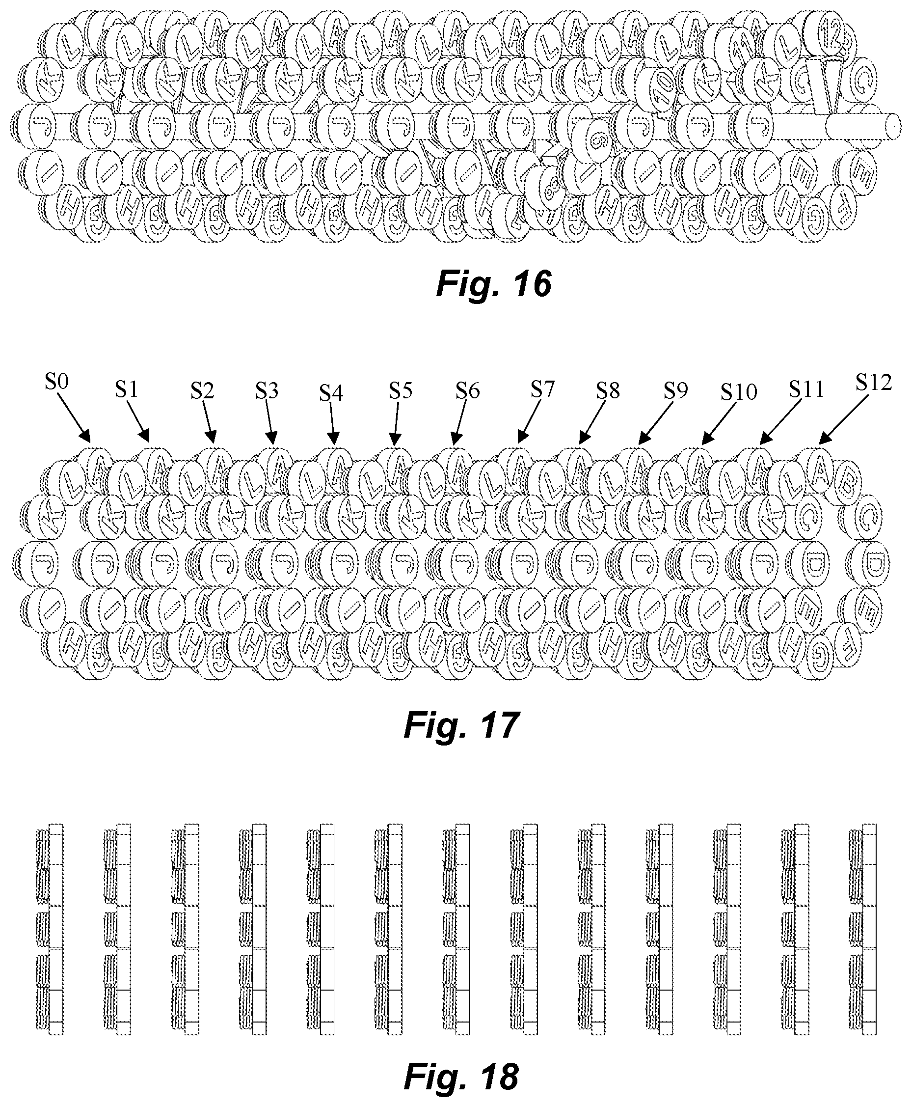 Patent US12597838 Figure 6 – Generator with minimal to non-existent rotation resistance through controlled attractions among all magnets and iron cores