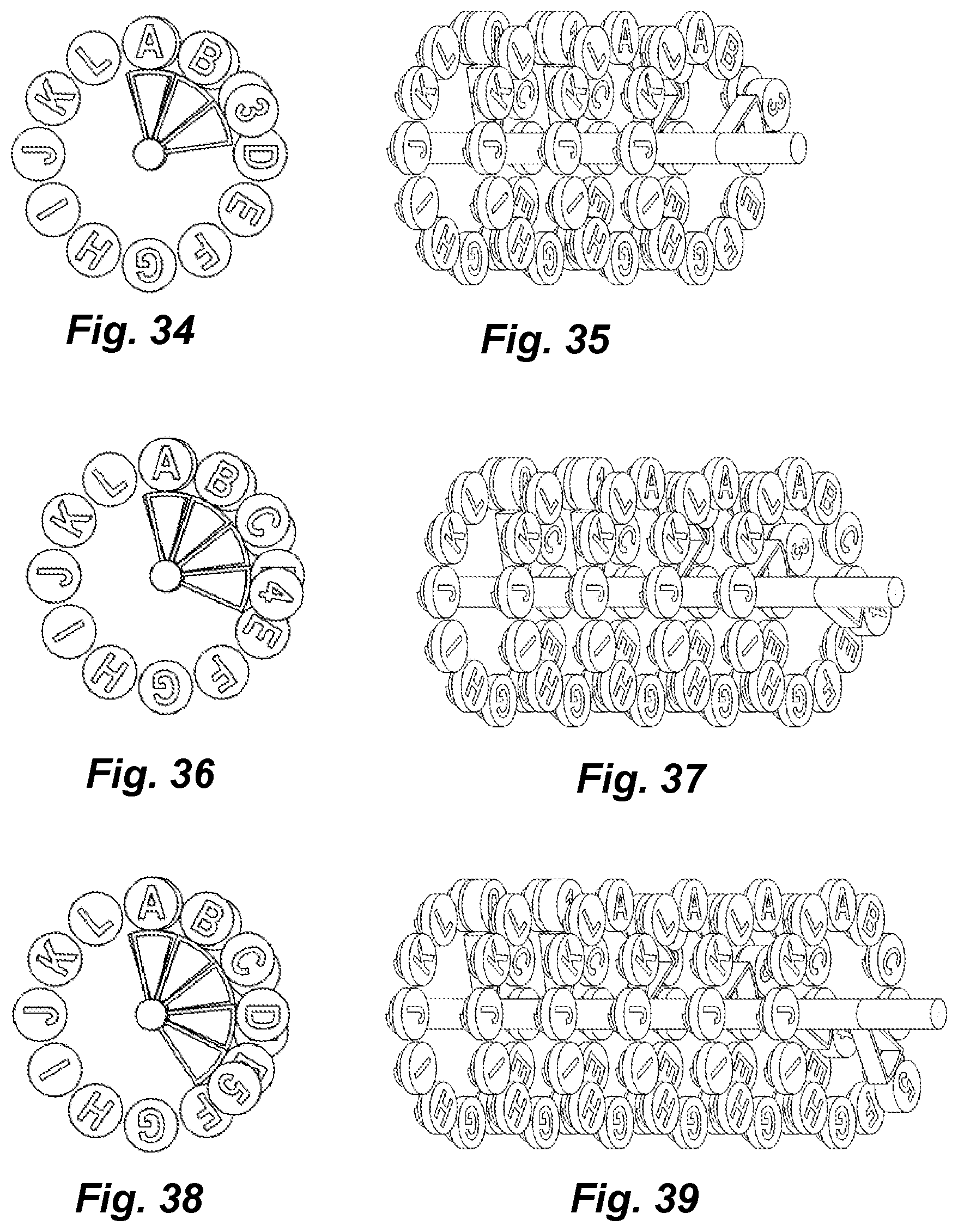 Patent US12597838 Figure 10 – Generator with minimal to non-existent rotation resistance through controlled attractions among all magnets and iron cores