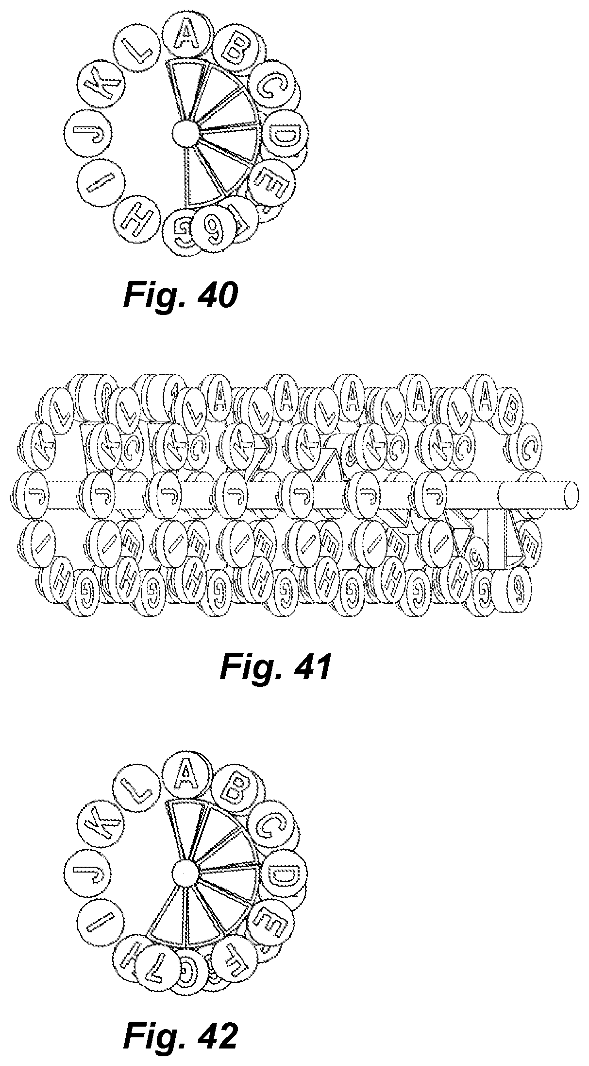 Patent US12597838 Figure 11 – Generator with minimal to non-existent rotation resistance through controlled attractions among all magnets and iron cores