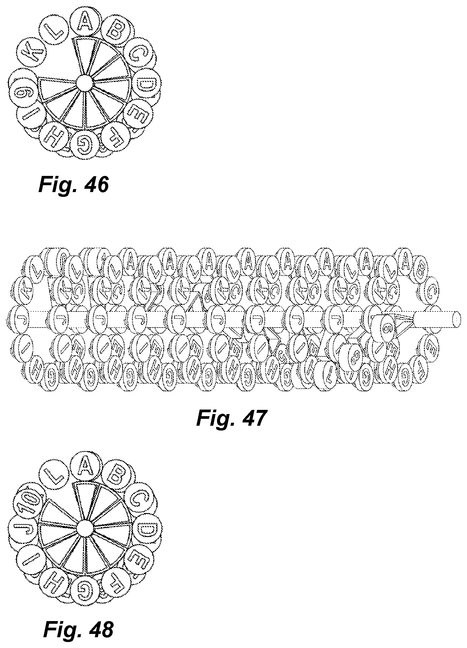 Patent US12597838 Figure 13 – Generator with minimal to non-existent rotation resistance through controlled attractions among all magnets and iron cores