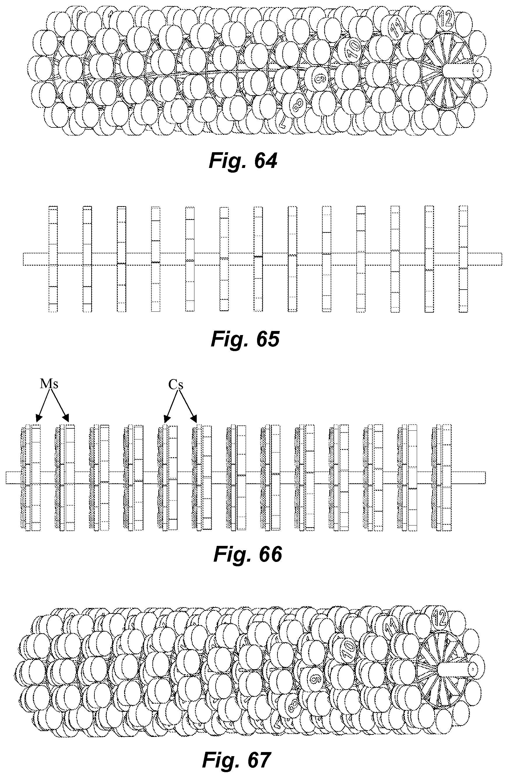 Patent US12597838 Figure 18 – Generator with minimal to non-existent rotation resistance through controlled attractions among all magnets and iron cores