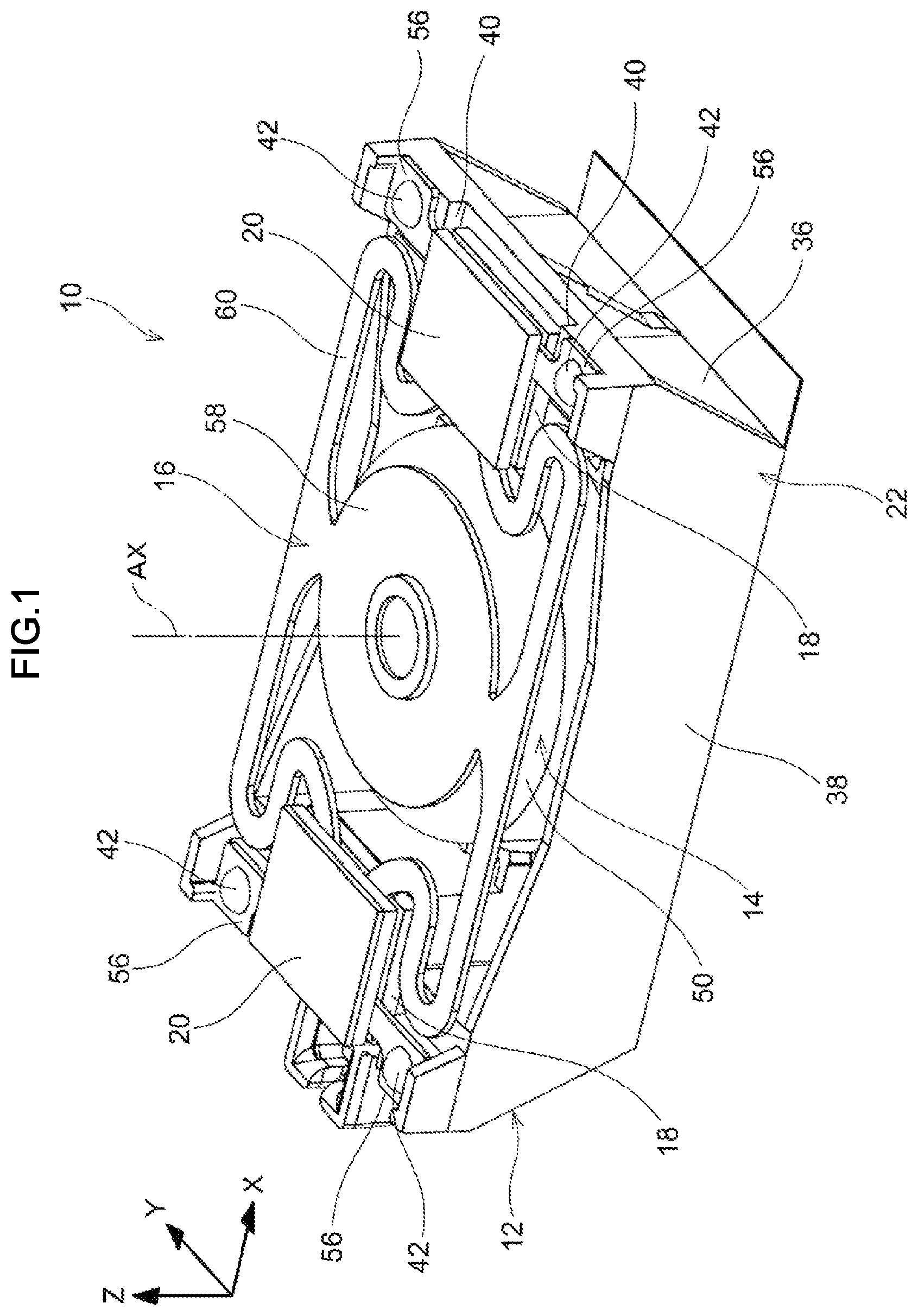 Patent US12597840 Figure 1 – Actuator