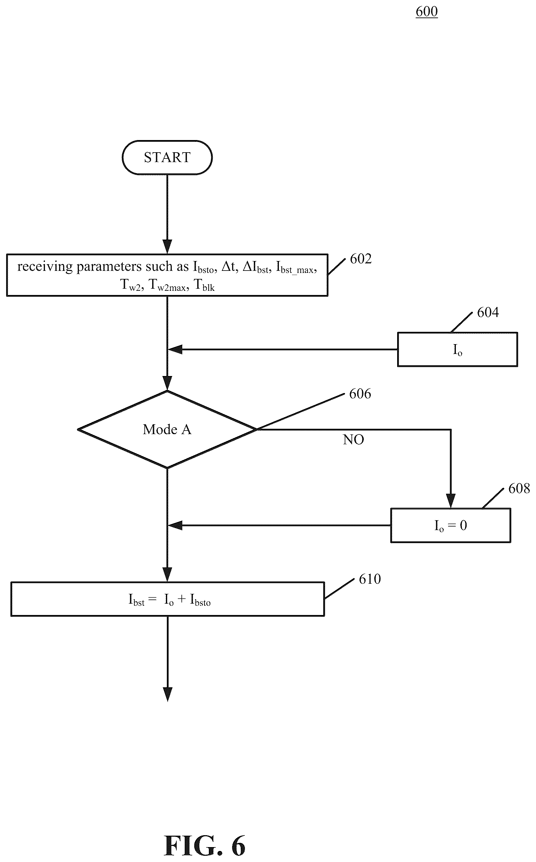Patent US12597869 Figure 6 – Automatic boosting current adjustment for zero voltage switching in auxiliary resonant commutated pole inverter