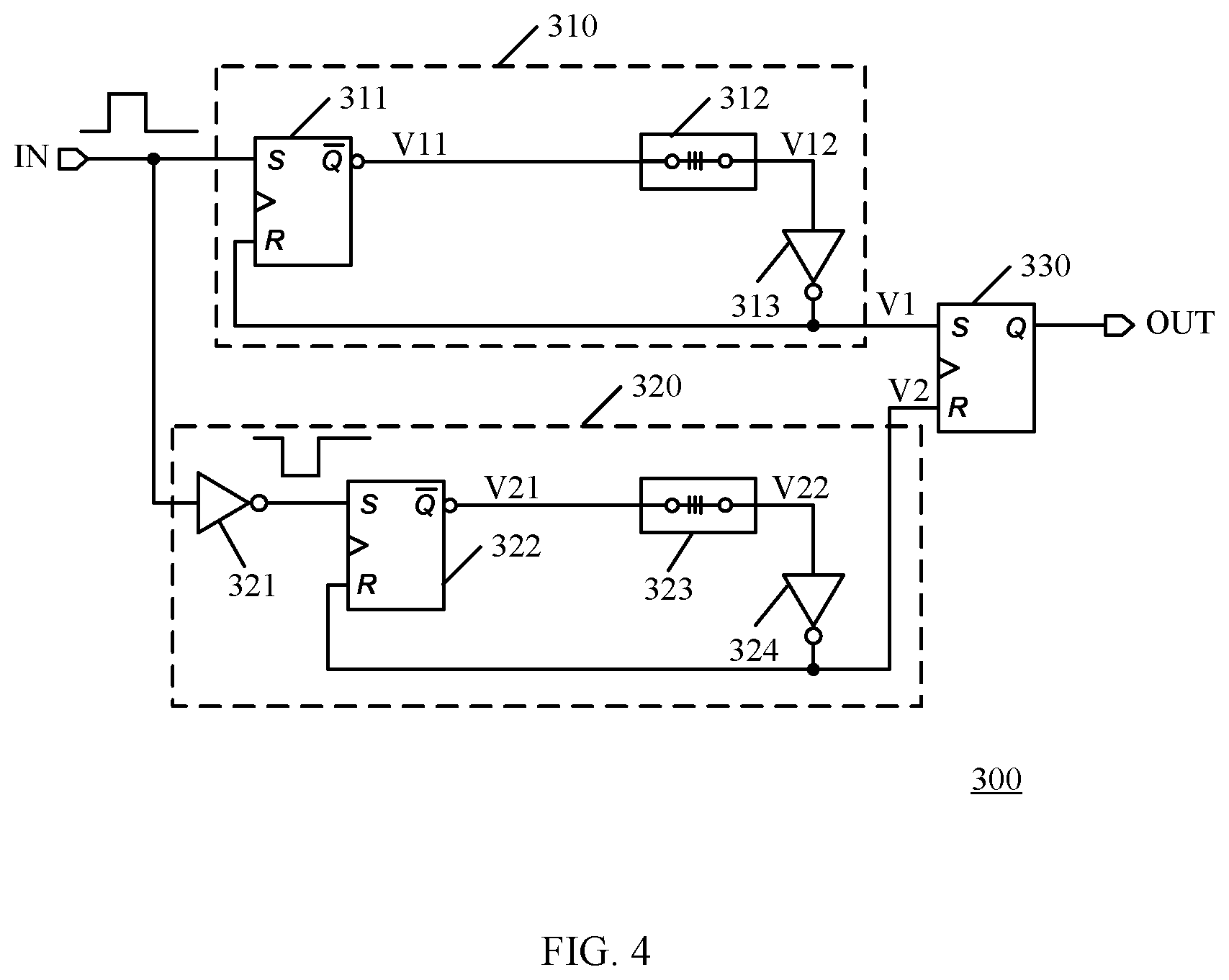 Patent US12597870 Figure 4 – Control circuit for multi-phase power conversion circuit and multi-phase power supply