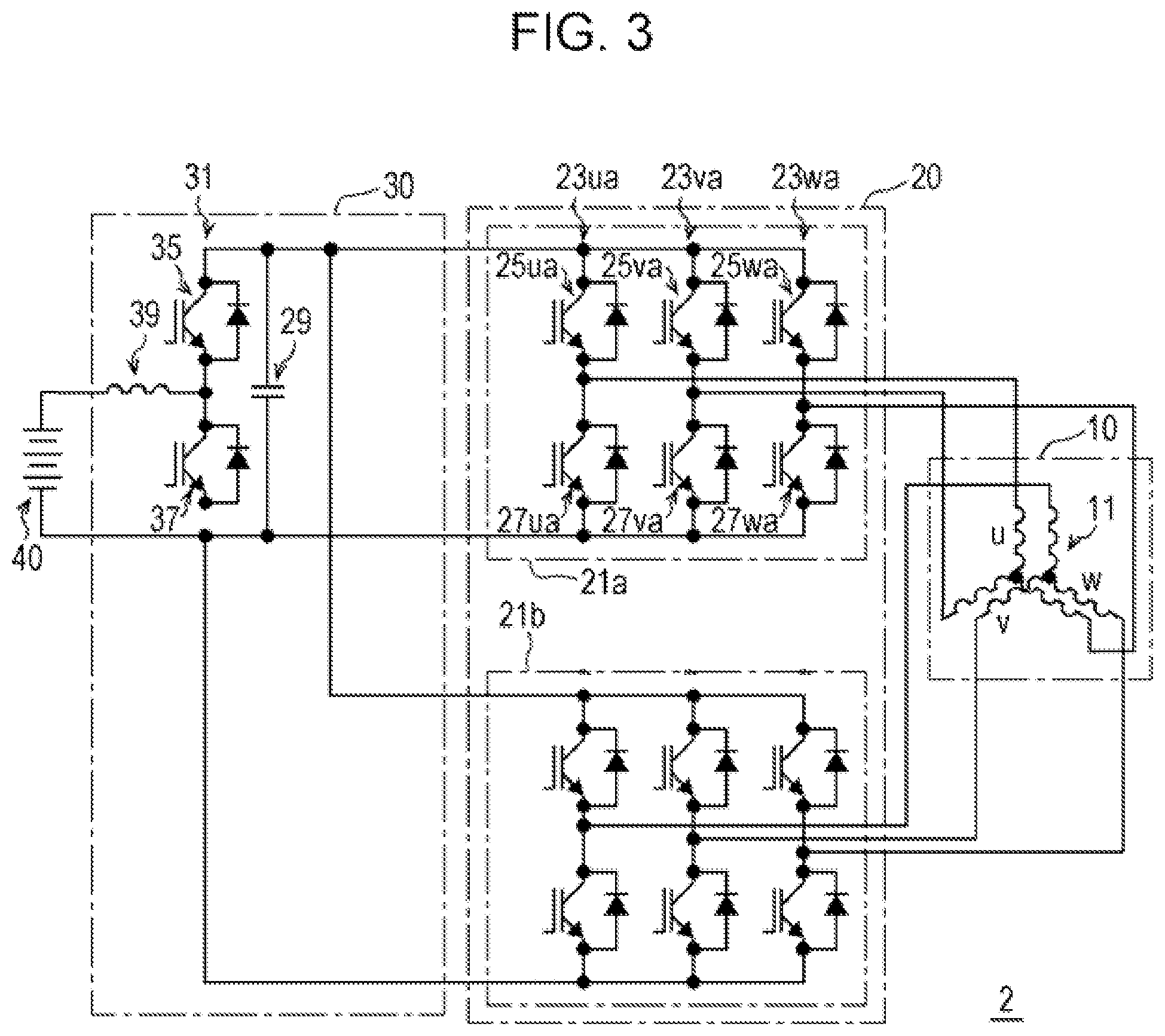 Patent US12597875 Figure 2 – Motor control device, vehicle, computer program, and recording medium storing computer program