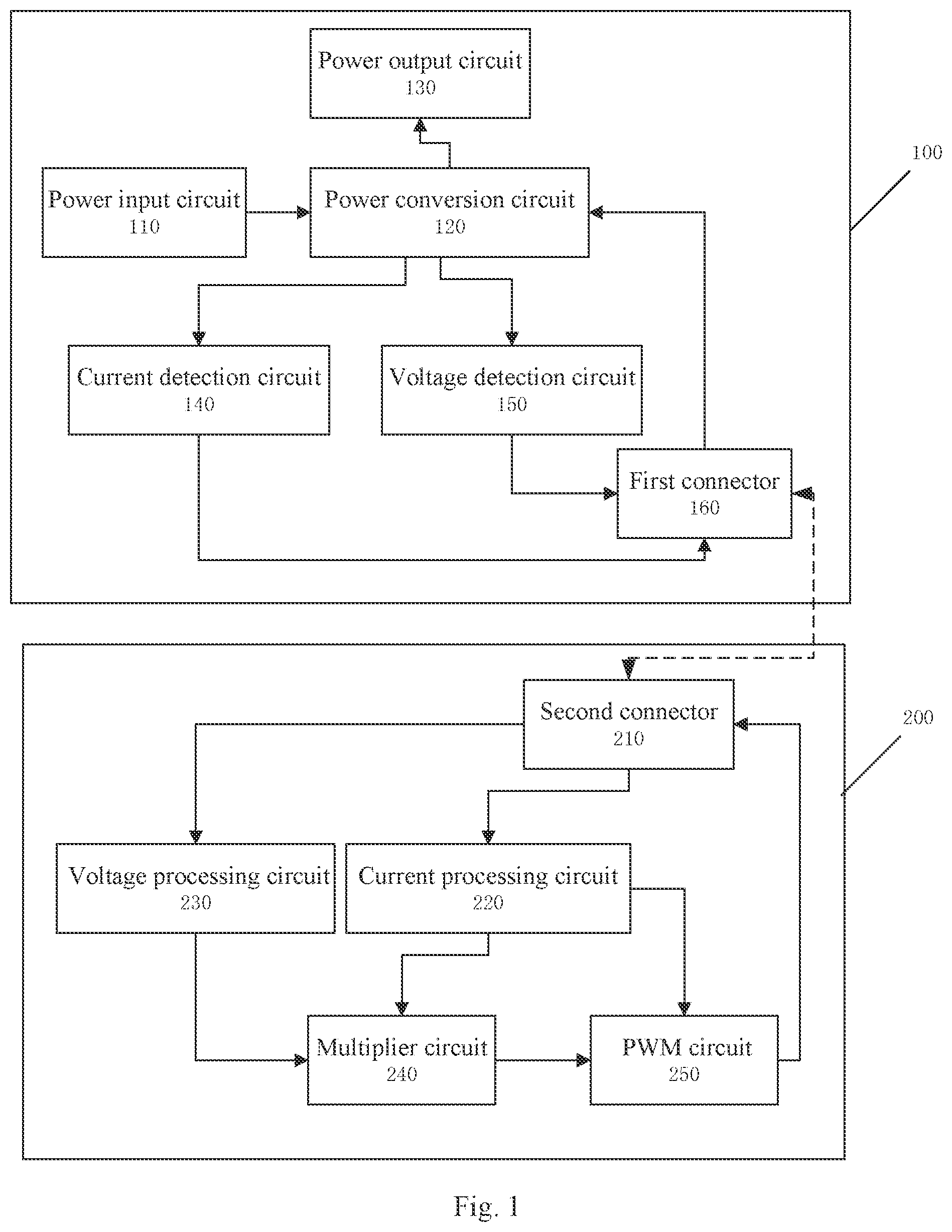 Patent US12597886 Figure 1 – Constant-power supply apparatus and solar simulation facility