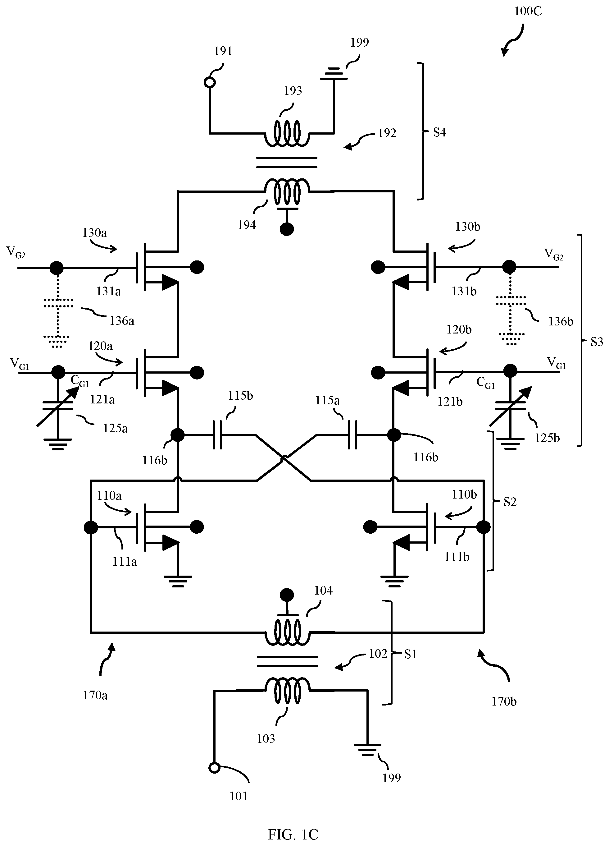 Patent US12597888 Figure 3 – Adaptive stabilization and/or performance optimization of power amplifiers