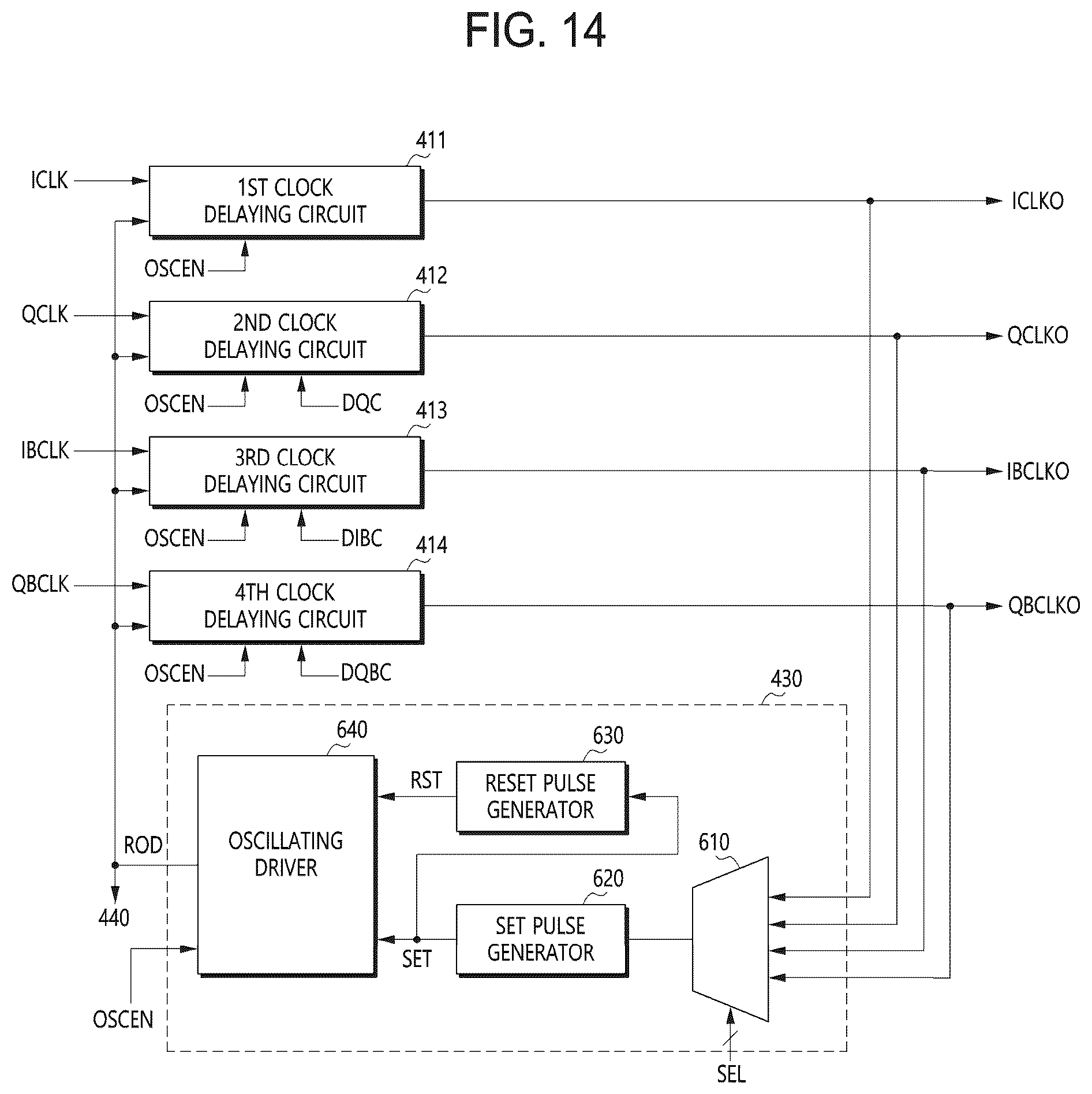 Patent US12597914 Figure 12 – Oscillating signal generating circuit and a semiconductor apparatus using the same