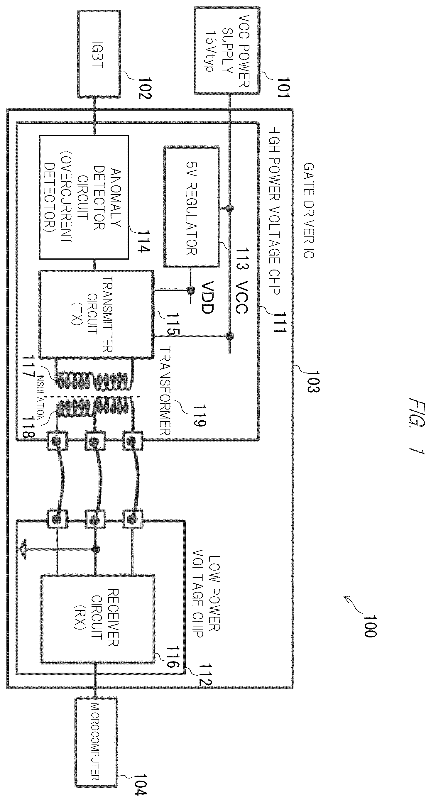 Patent US12597918 Figure 1 – Semiconductor device and method for driving the same