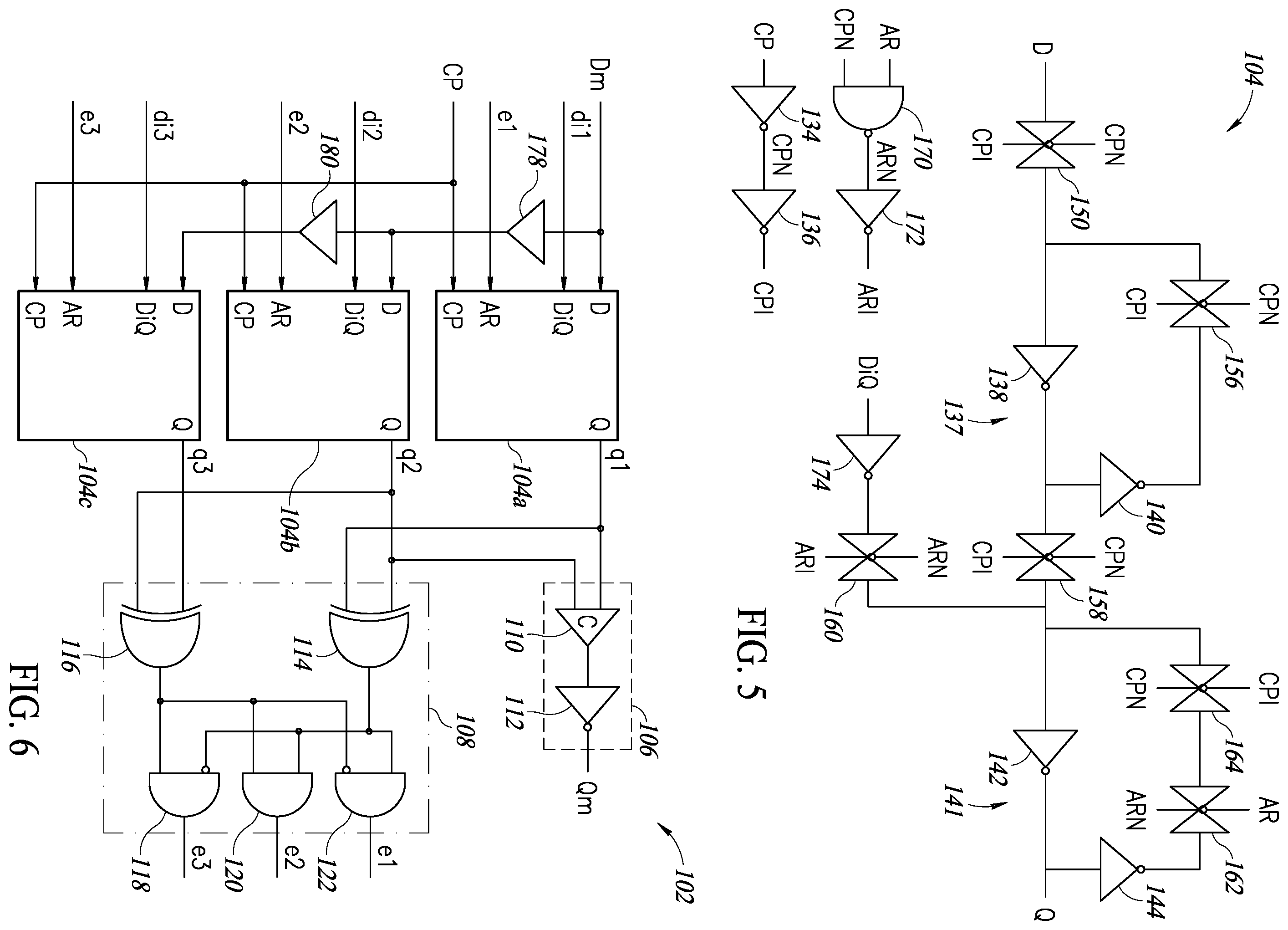 Patent US12597927 Figure 4 – Flip-flop with self correction
