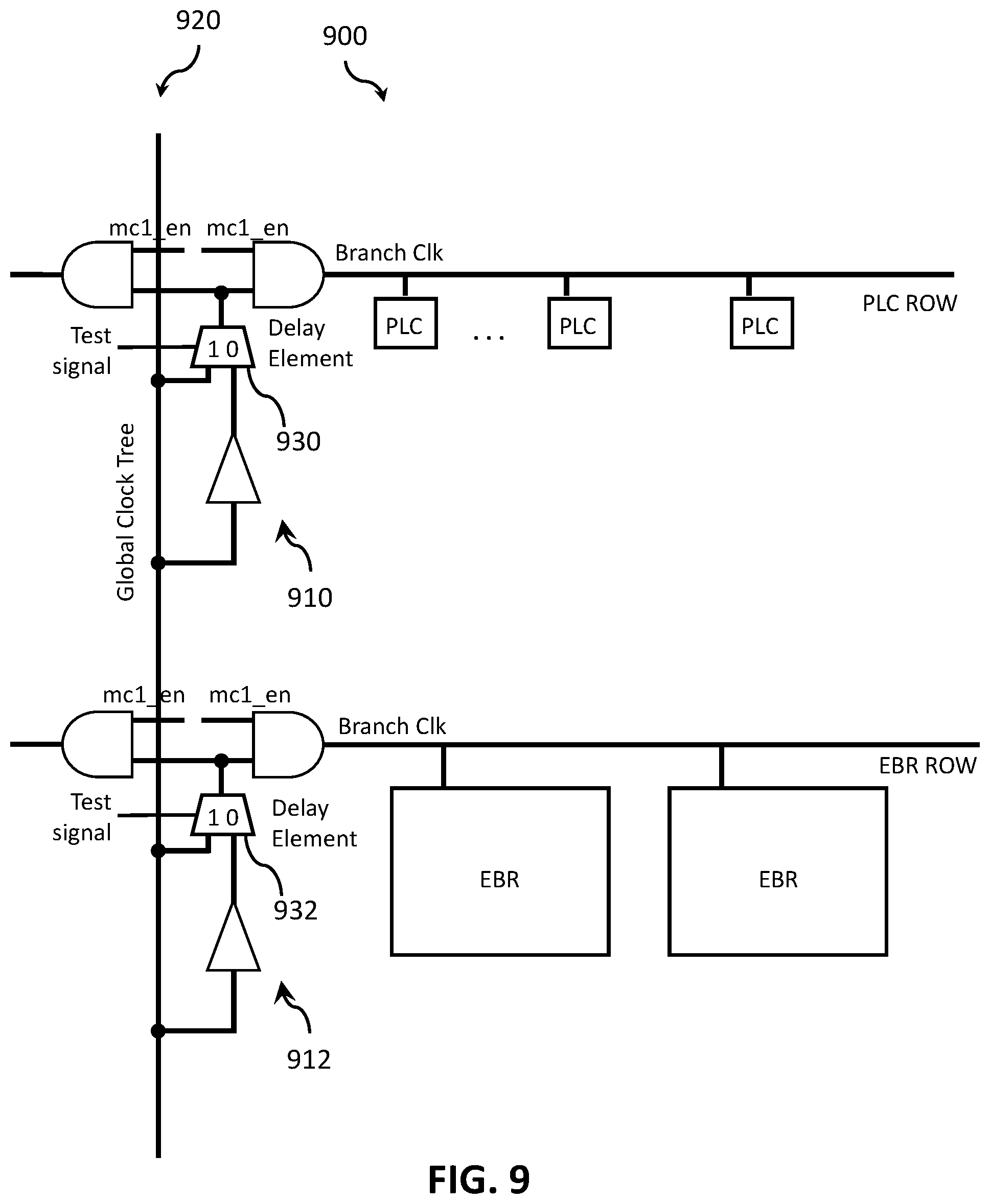 Patent US12597931 Figure 9 – Clock insertion delay systems and methods