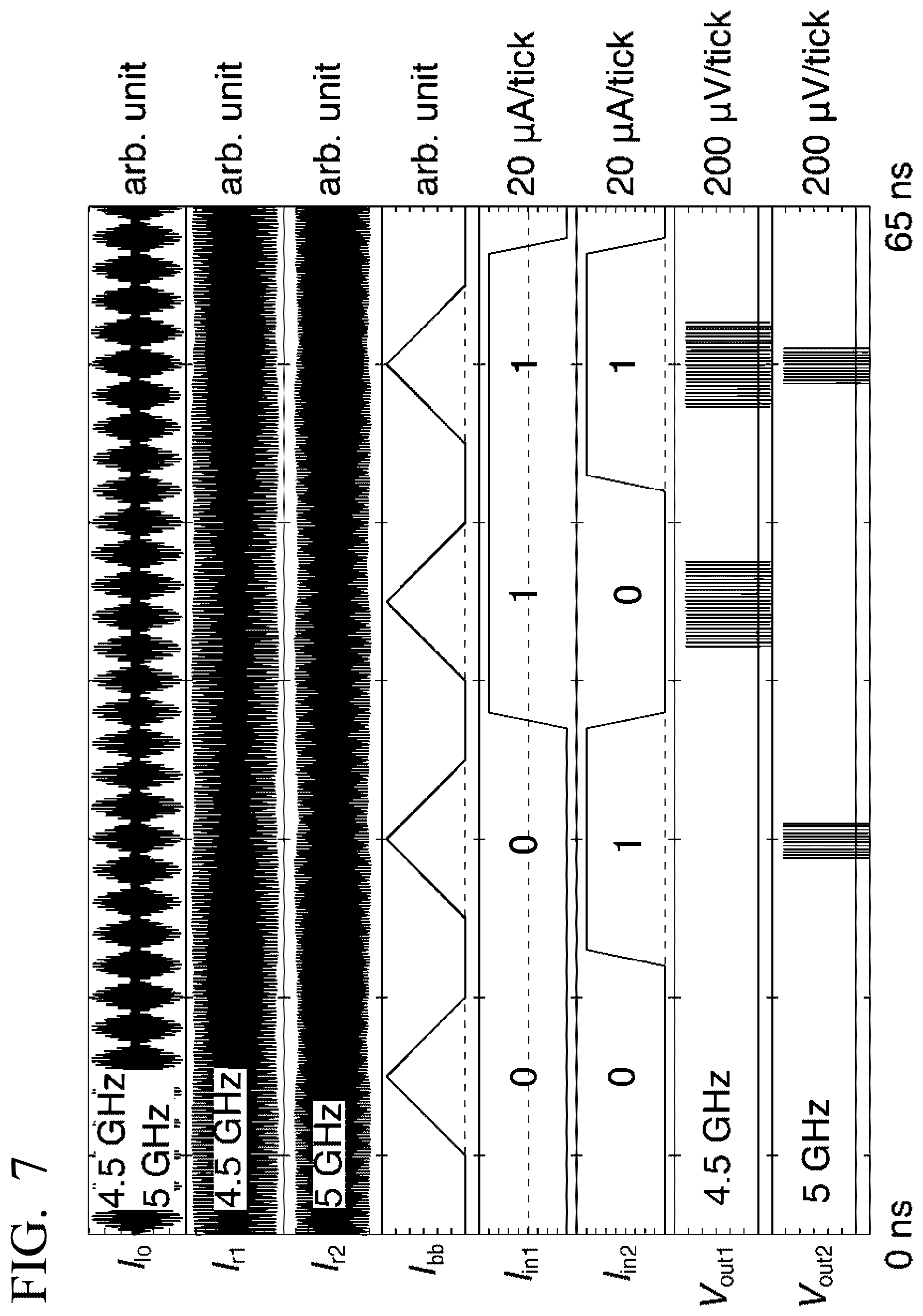 Patent US12597932 Figure 7 – Qubit control circuit
