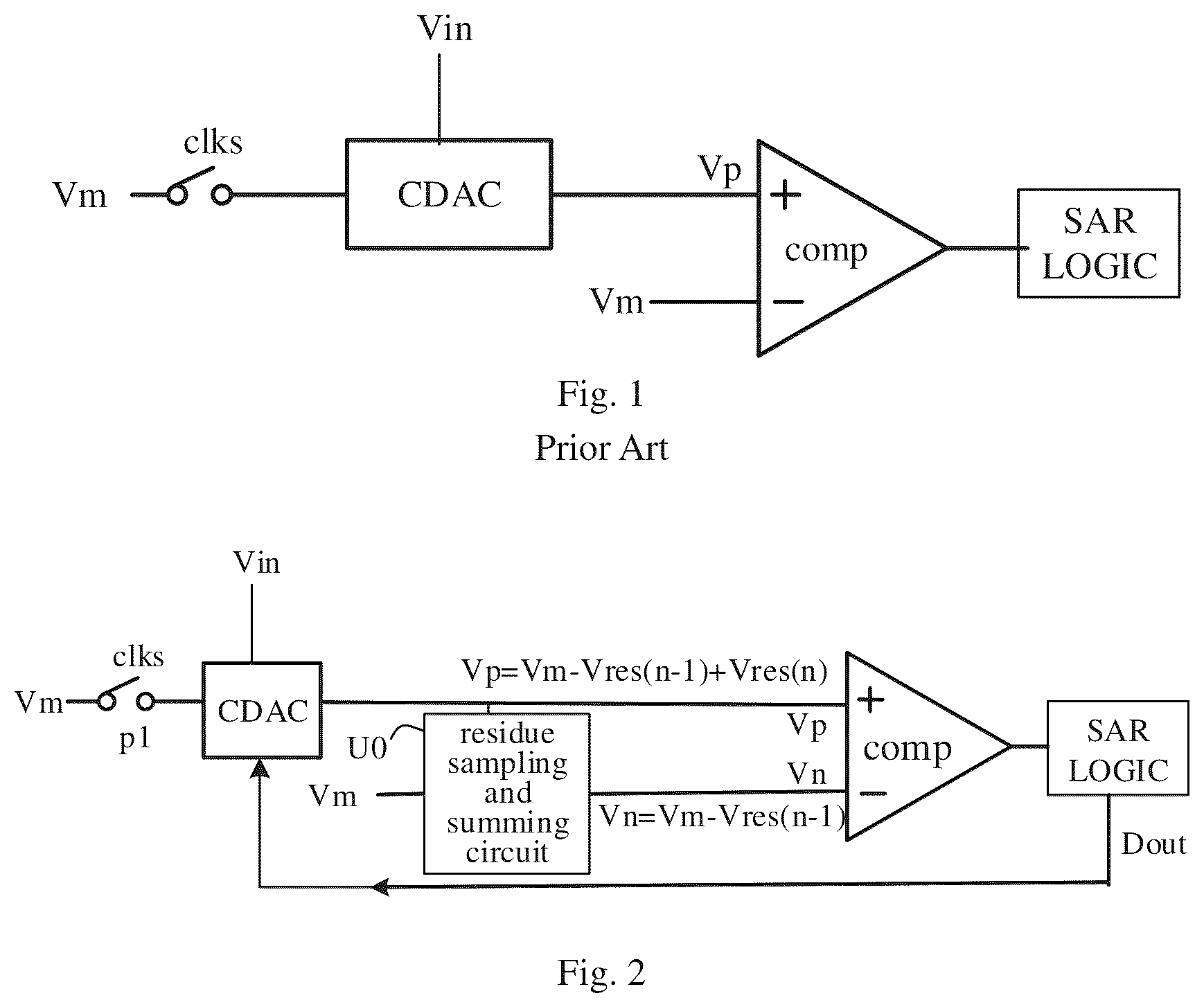 Patent US12597942 Figure 1 – Analog-to-digital converter, touch sensing chip and electronic device