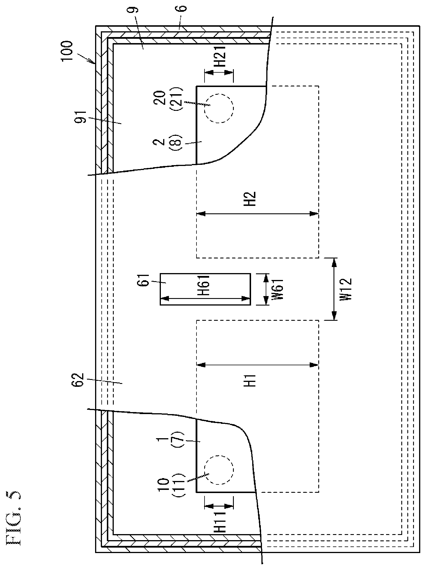 Patent US12597956 Figure 4 – Radio frequency module and communication device