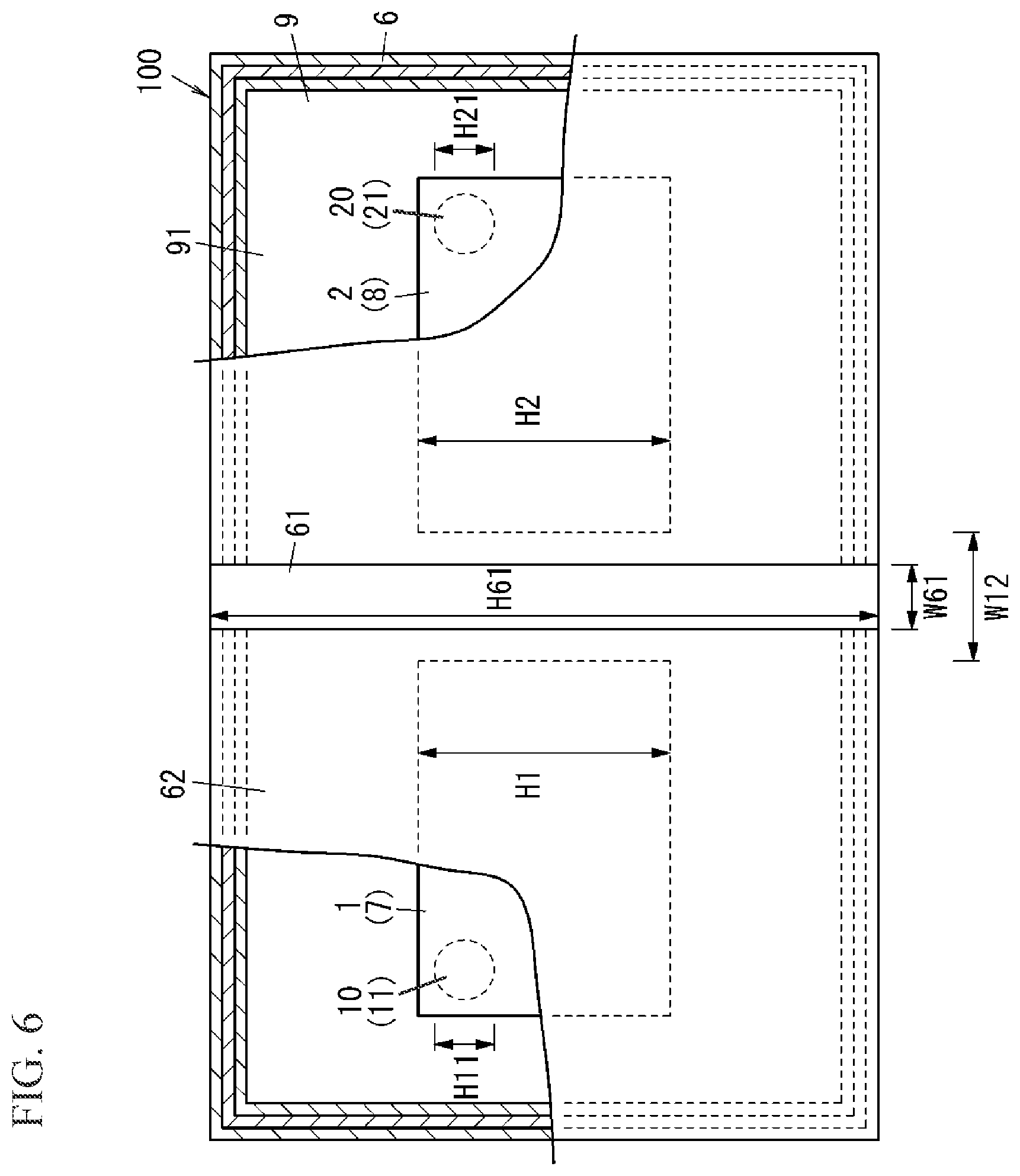 Patent US12597956 Figure 5 – Radio frequency module and communication device