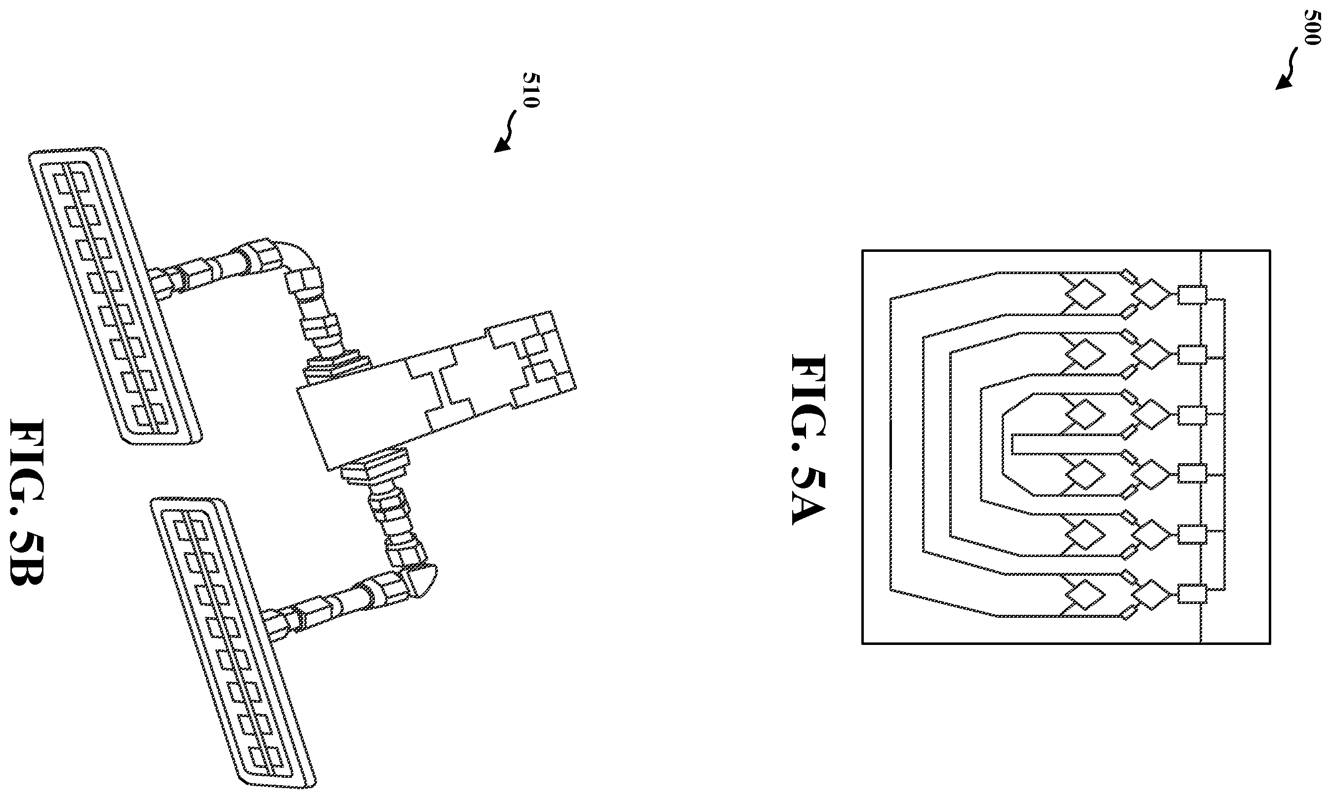 Patent US12597986 Figure 5 – Passive or semi-passive device with polarization conversion capability