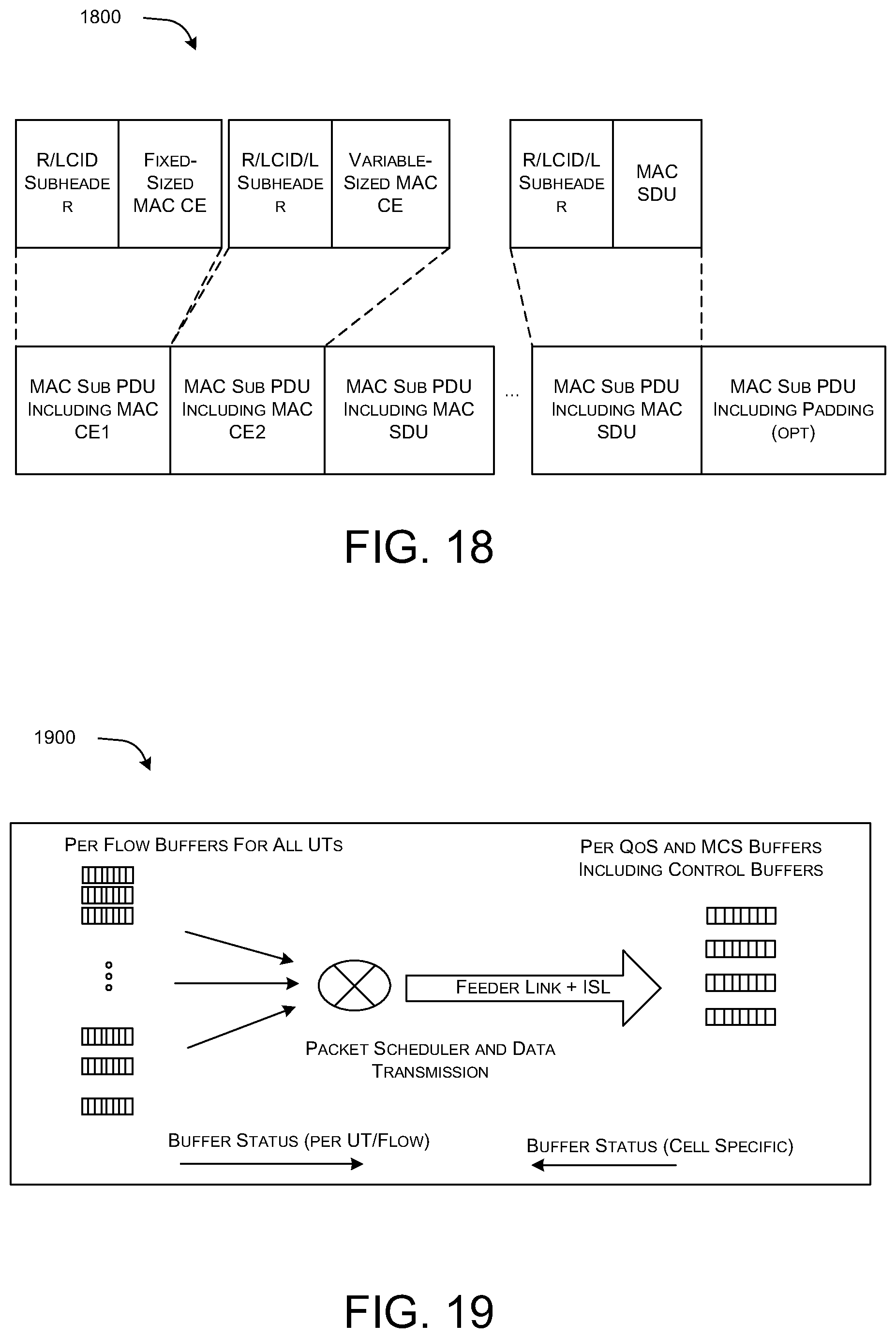 Patent US12597990 Figure 14 – Systems and method for 5G-based non-geostationary satellite systems (NGSOs) with inter-satellite links