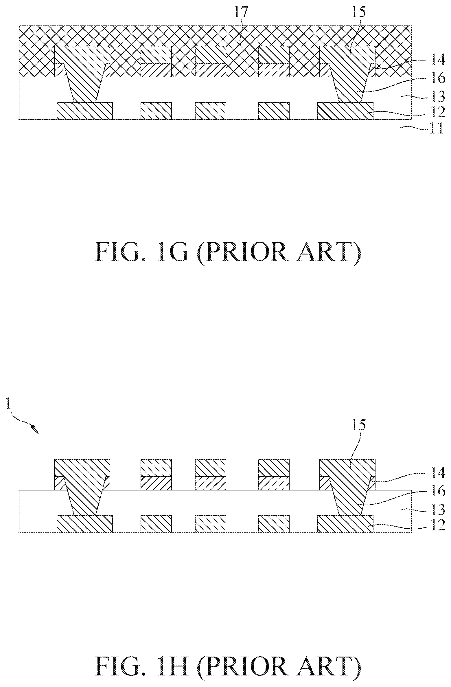 Patent US12599003 Figure 5 – Manufacturing method of package substrate
