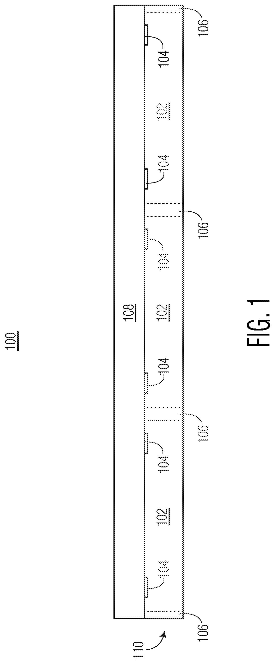 Patent US12599004 Figure 1 – Semiconductor device with active mold package and method therefor