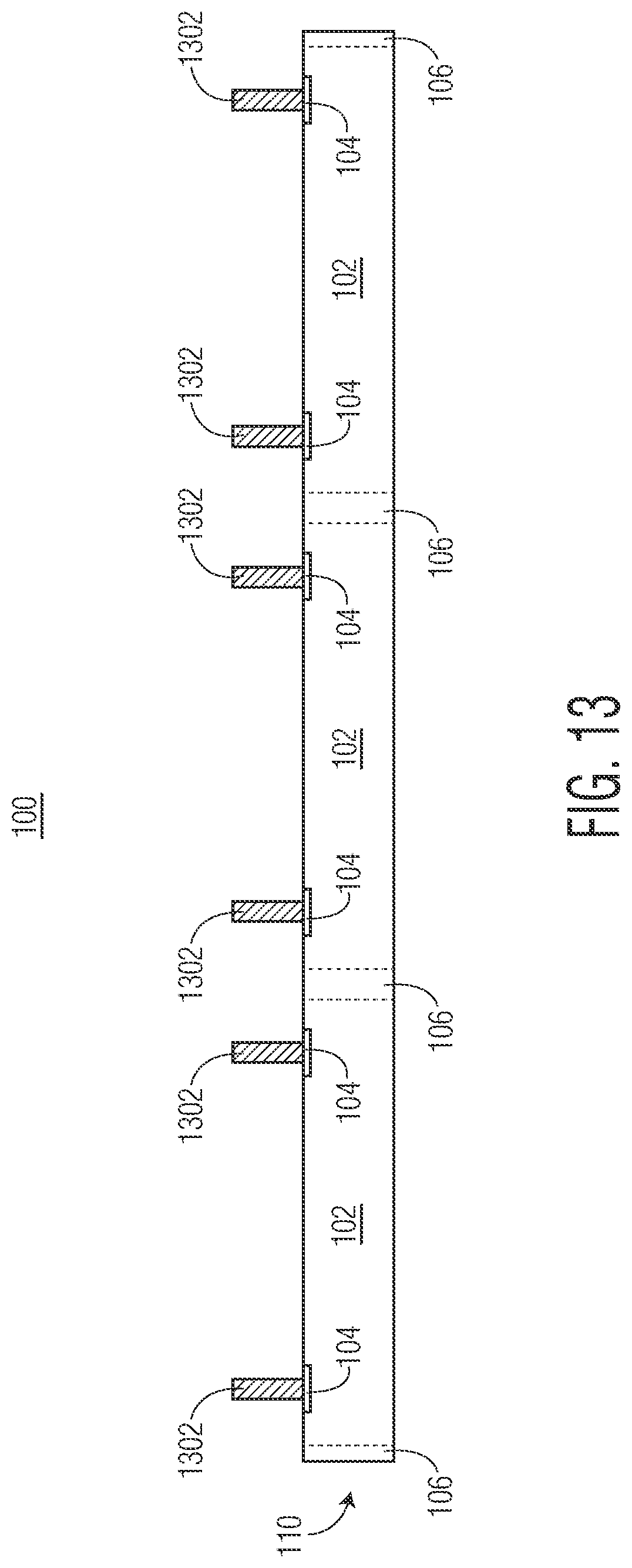 Patent US12599004 Figure 13 – Semiconductor device with active mold package and method therefor