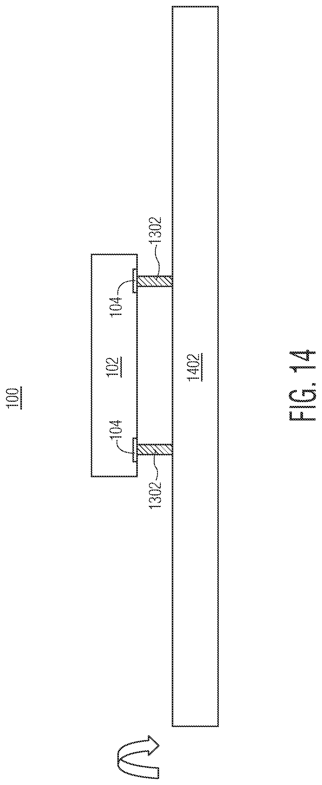 Patent US12599004 Figure 14 – Semiconductor device with active mold package and method therefor