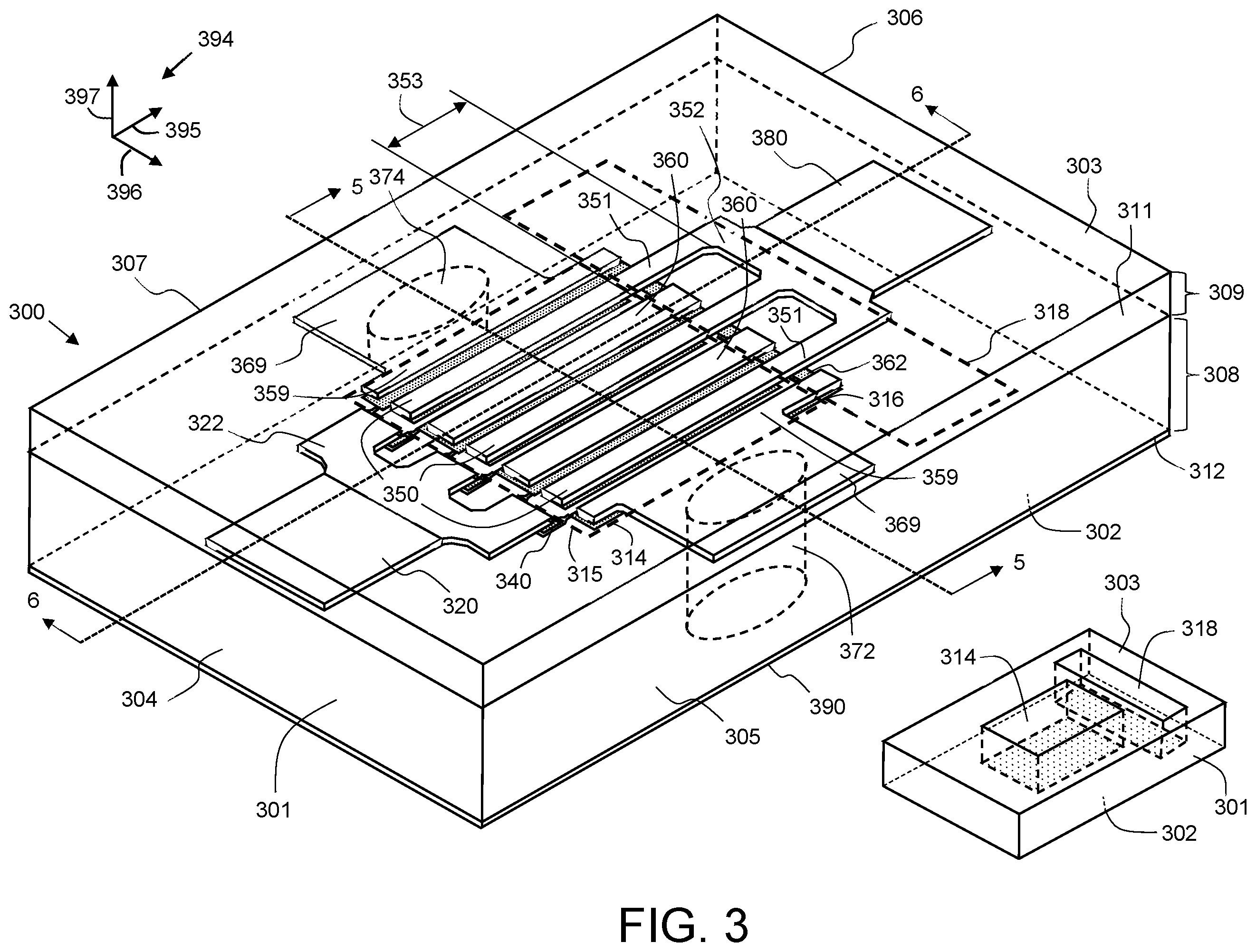 Patent US12599008 Figure 2 – Transistor with source manifold in non-active die region