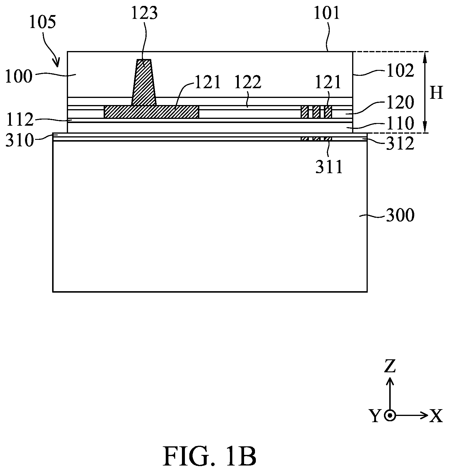 Patent US12599011 Figure 2 – Semiconductor structure and method for forming the same