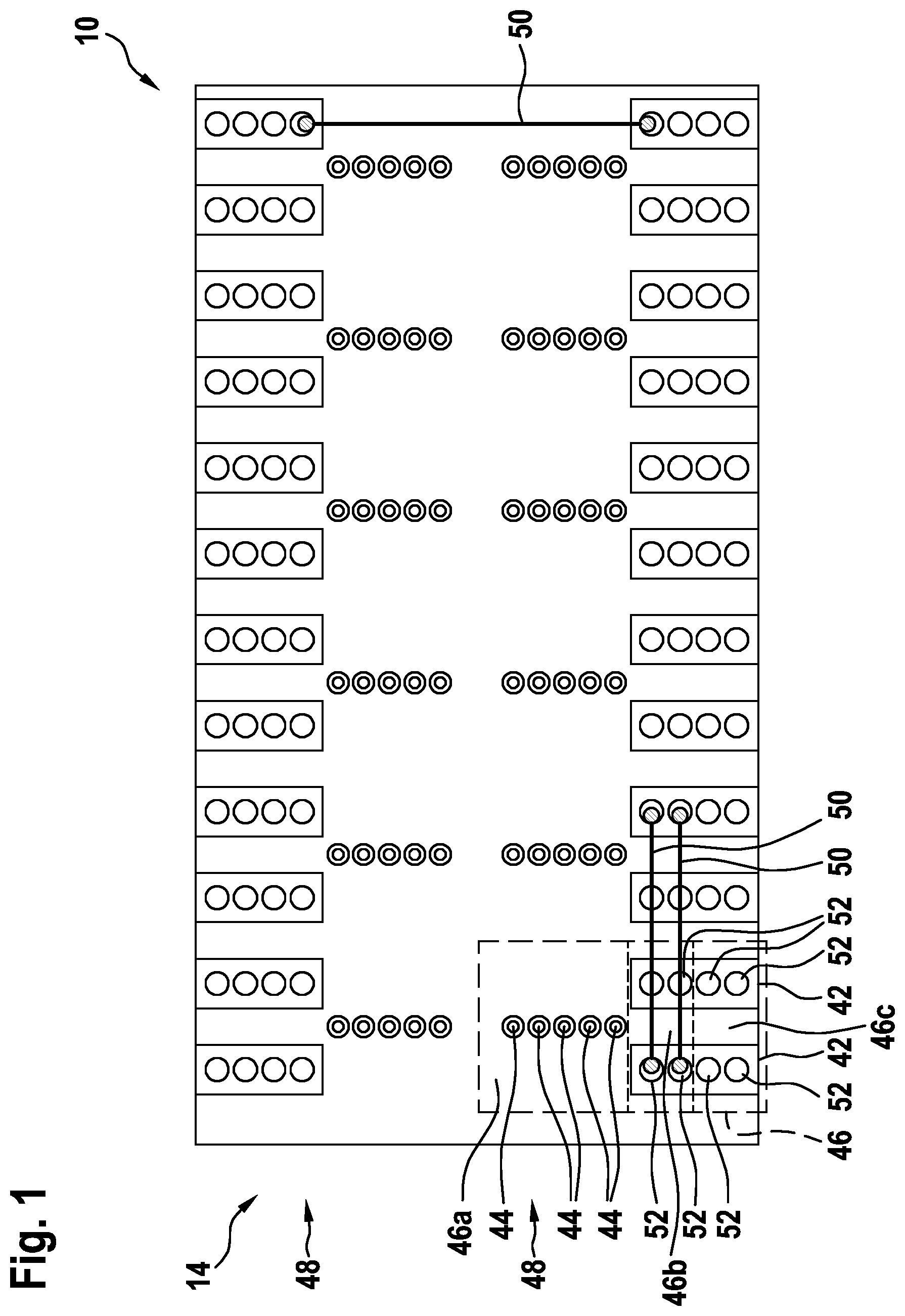 Patent US12599012 — Free configurable power semiconductor module — Figure 1