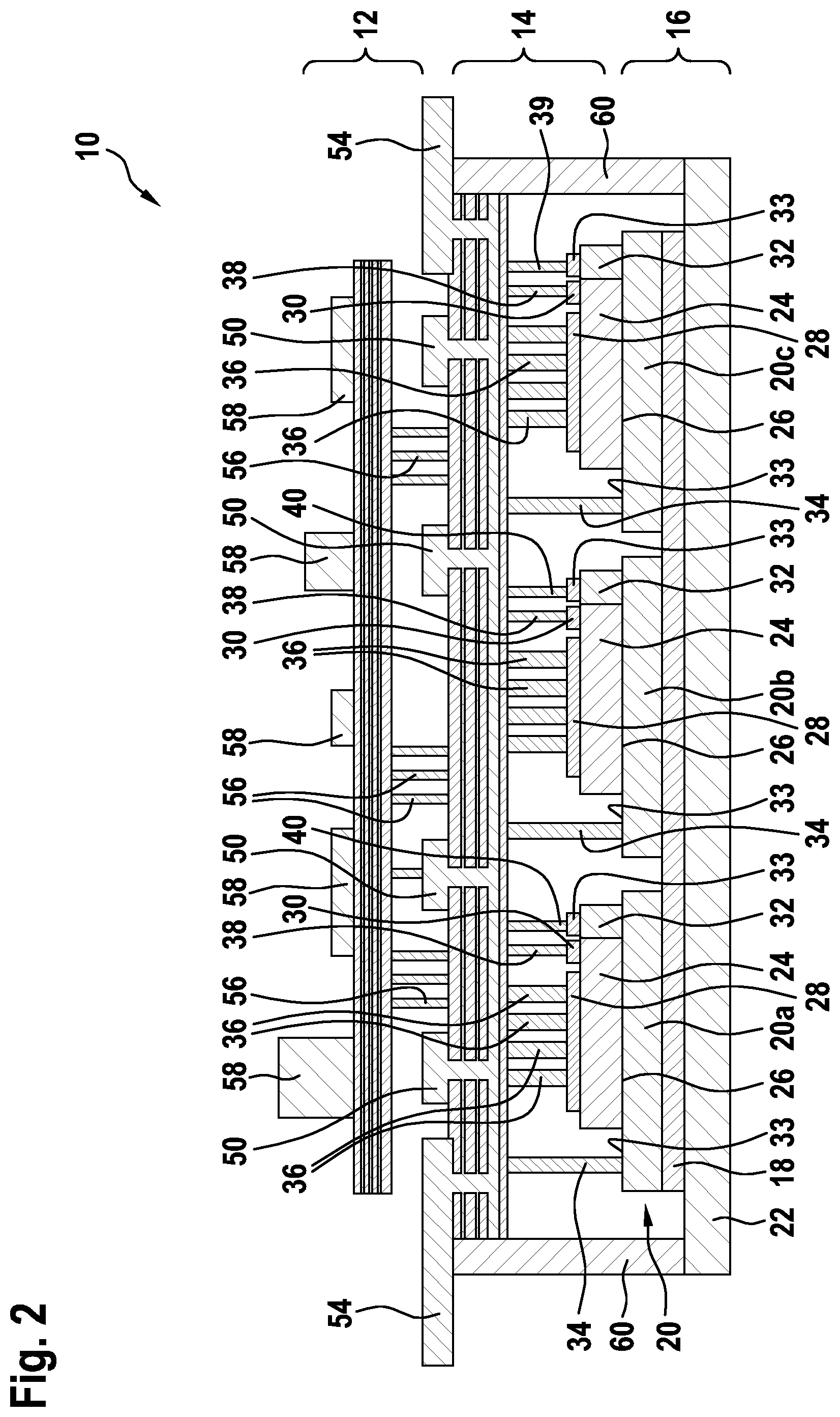 Patent US12599012 Figure 2 – Free configurable power semiconductor module