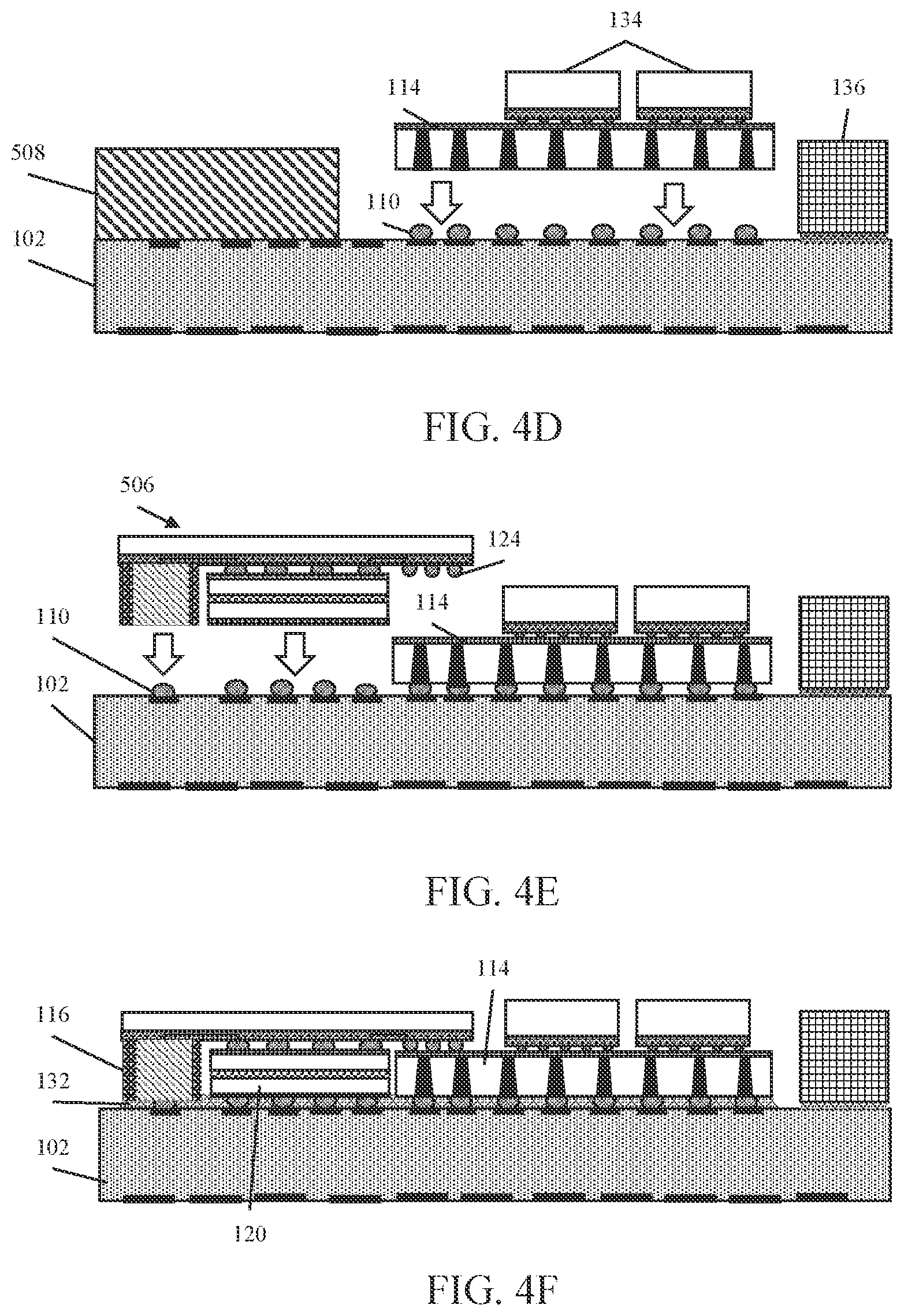 Patent US12599013 Figure 5 – Semiconductor packages for stacked memory-on-package (SMOP) and methods of manufacturing the same