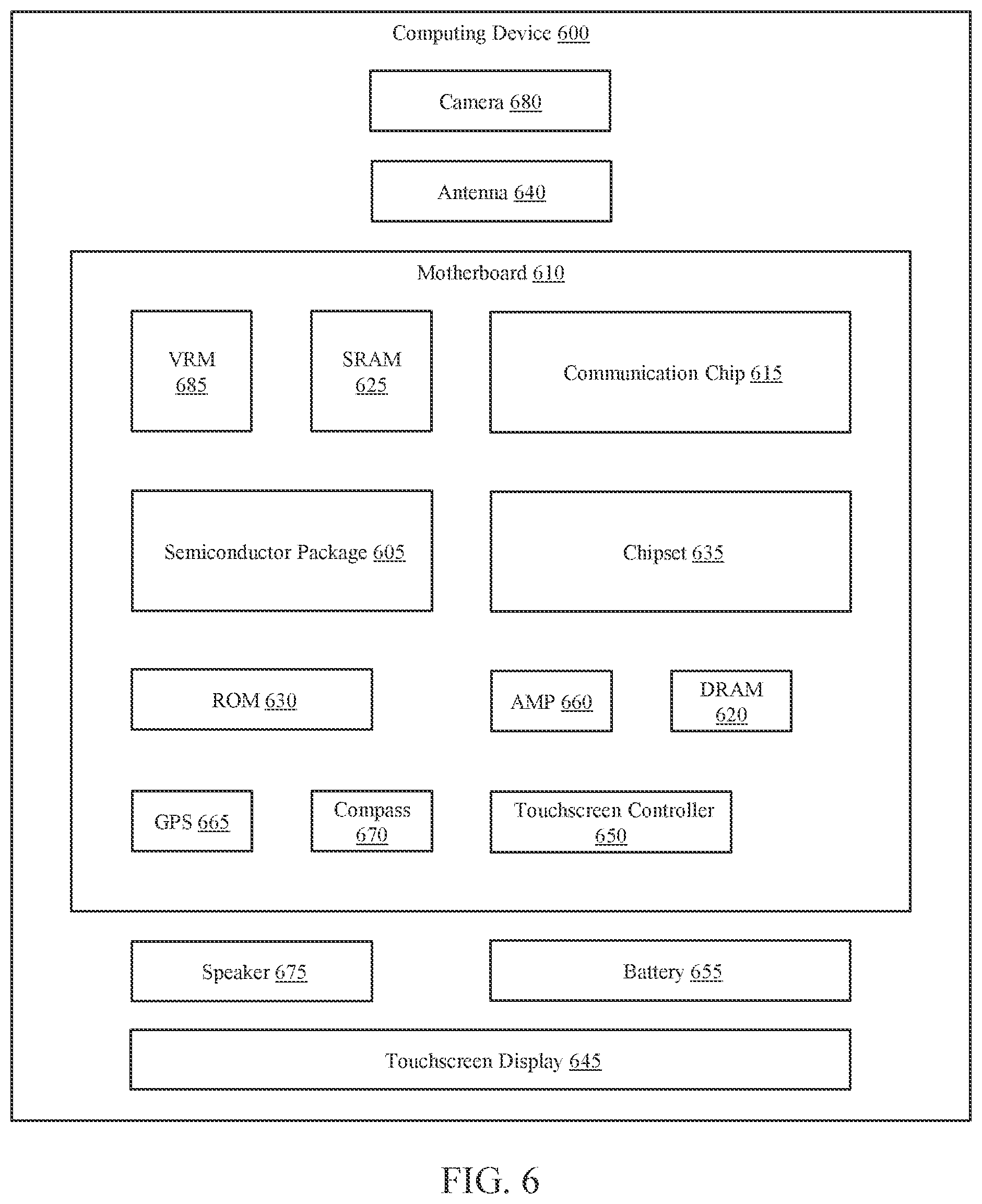 Patent US12599013 Figure 8 – Semiconductor packages for stacked memory-on-package (SMOP) and methods of manufacturing the same