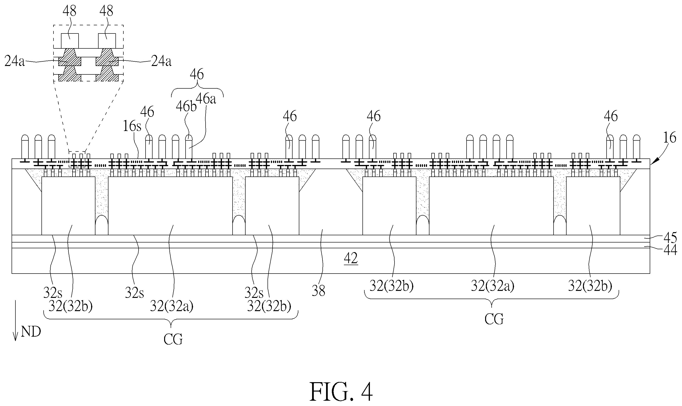 Patent US12599014 Figure 4 – Package device and manufacturing method thereof