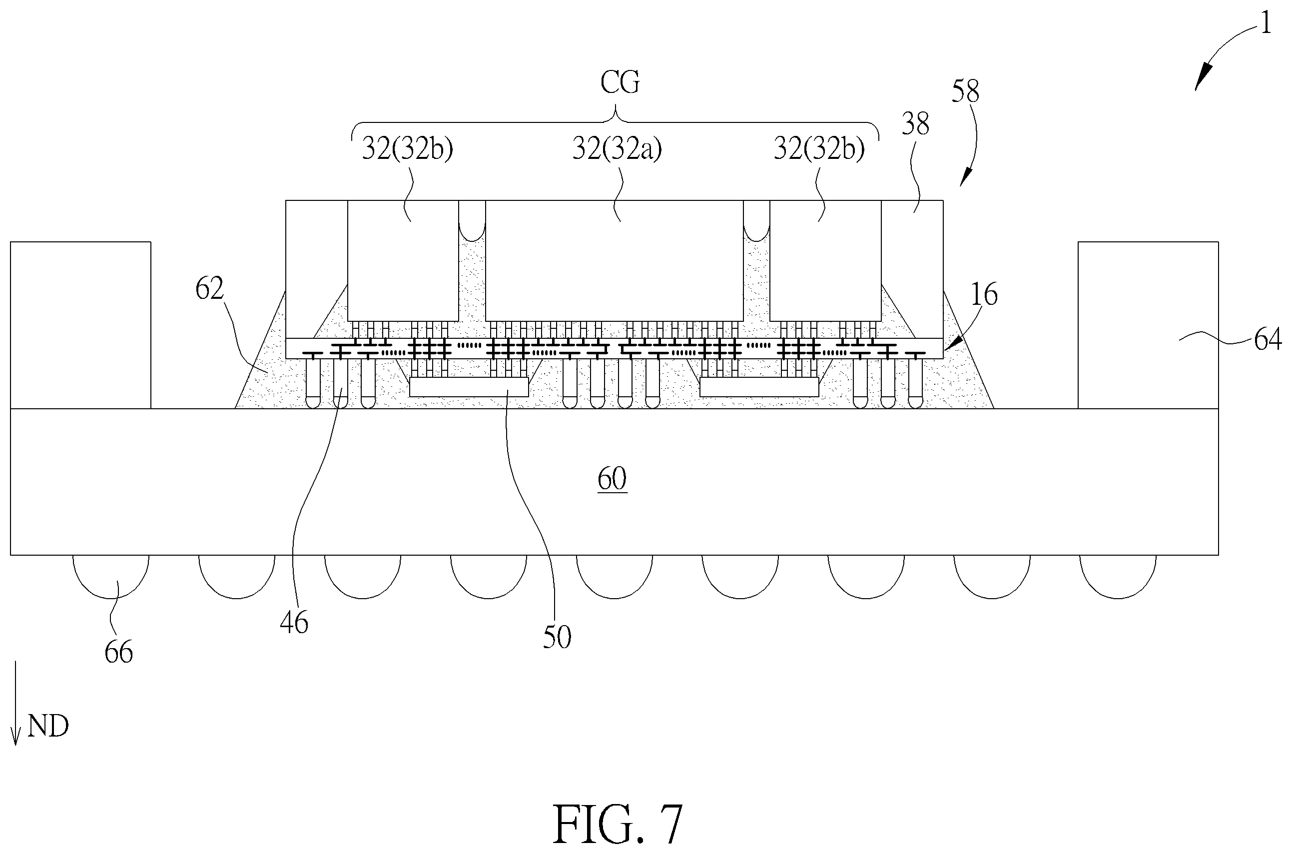 Patent US12599014 Figure 7 – Package device and manufacturing method thereof