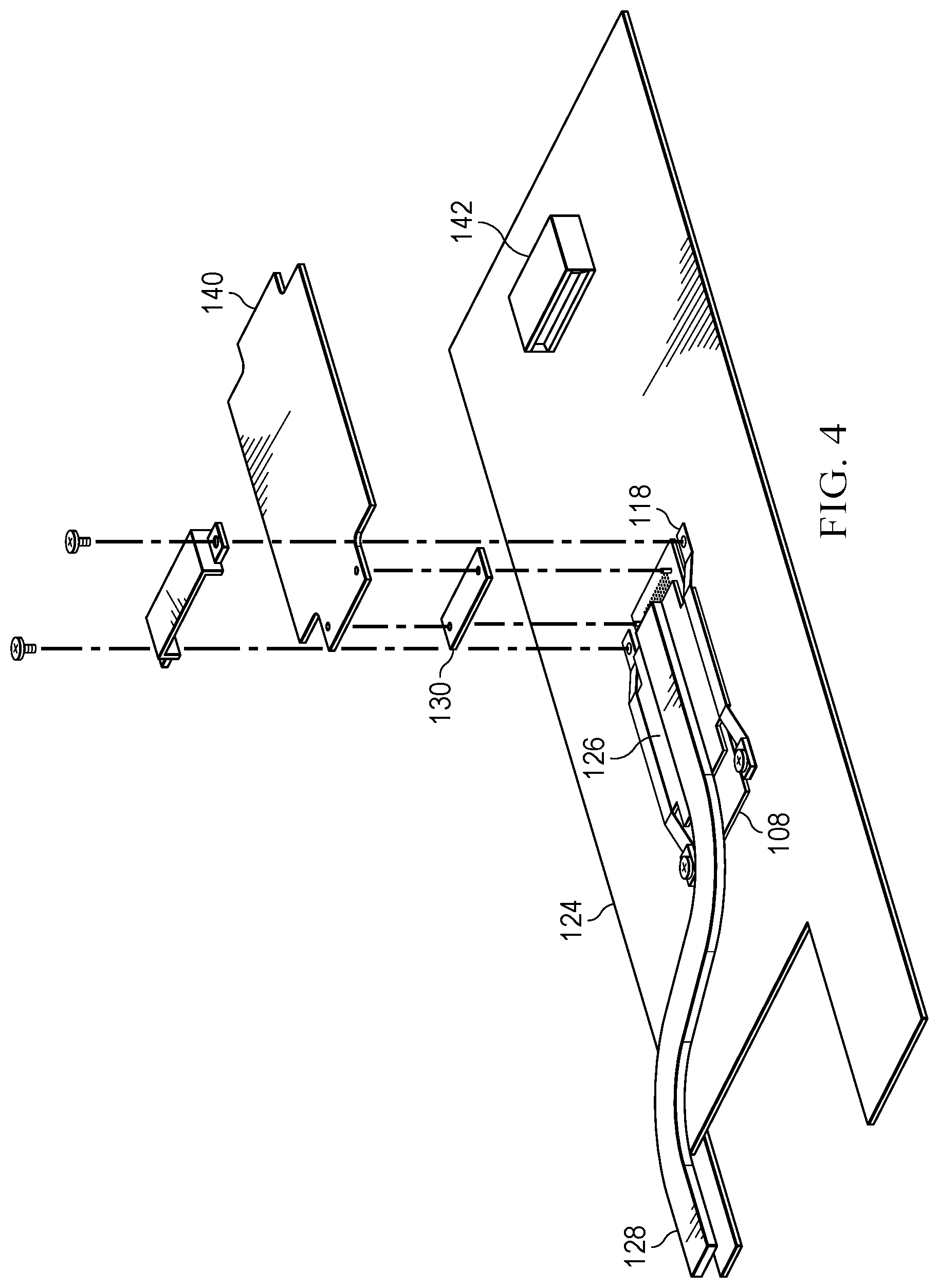 Patent US12599016 Figure 4 – Flip chip package
